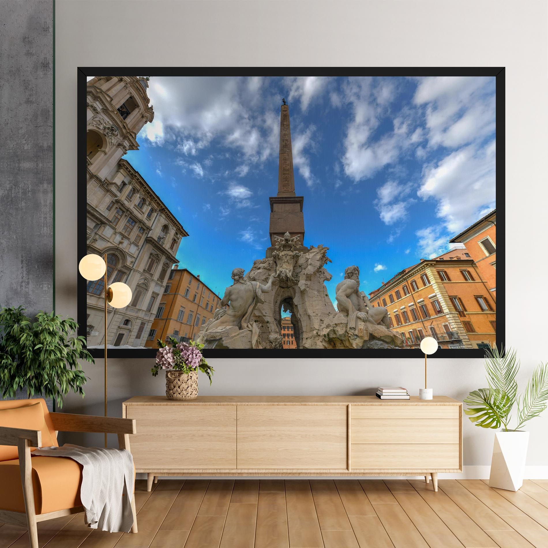 Piazza Navona Italy mockup 9
