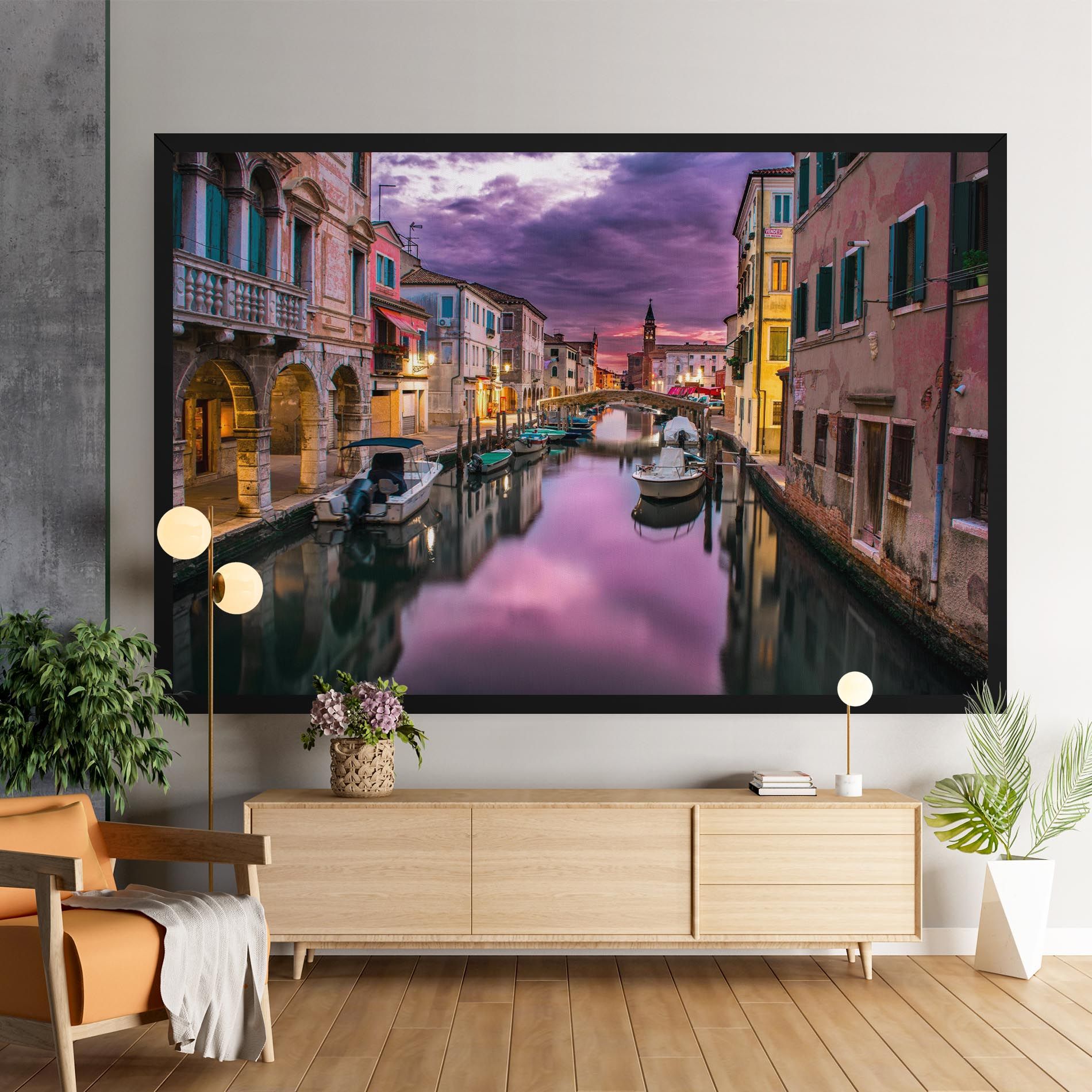 Purple Light Venecia mockup 9