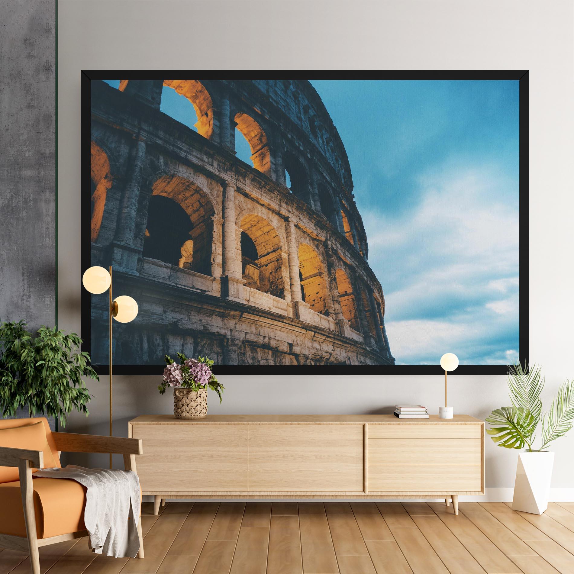 Tablou Canvas Shadow Colosseum mockup 9