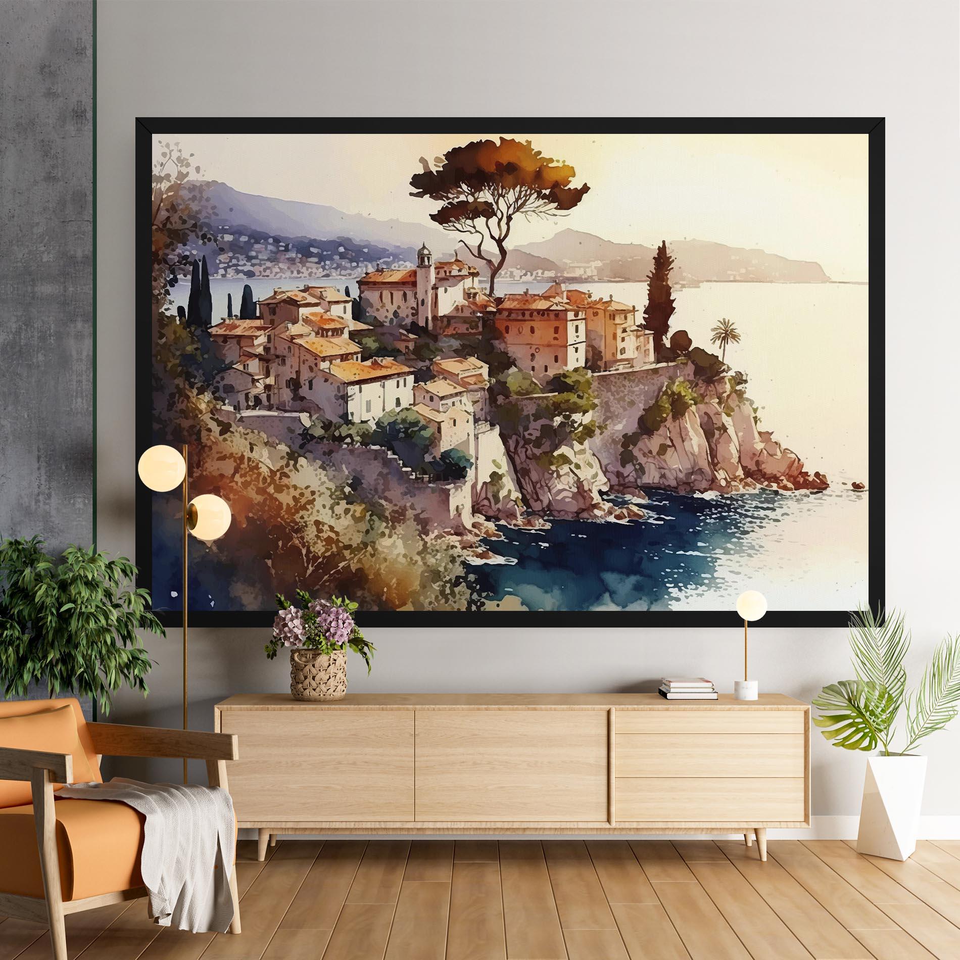 Tablou Canvas Stunning View Painting mockup 9