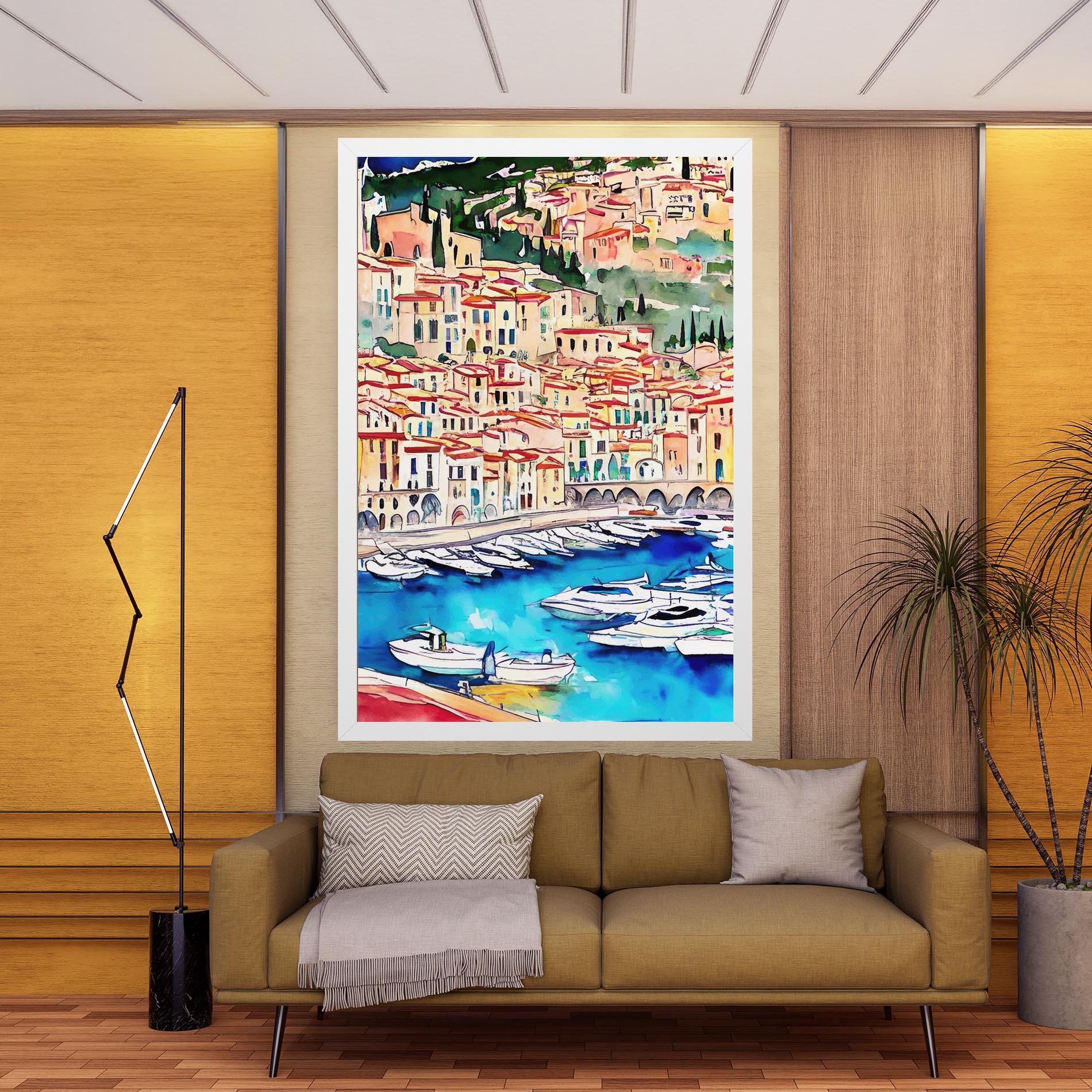 Tablou Canvas French City mockup 9