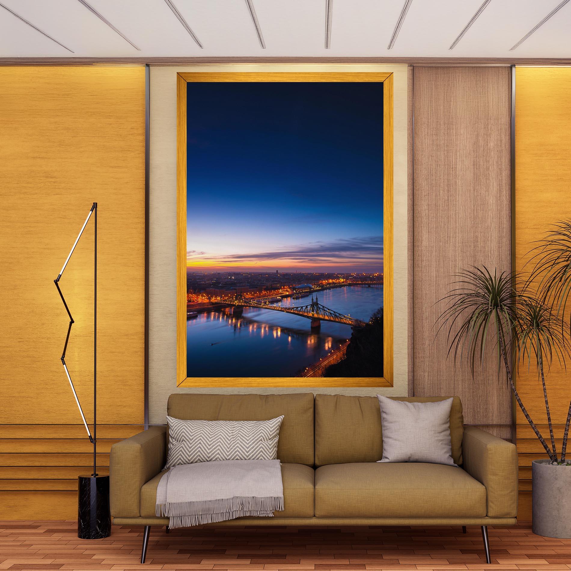 Tablou Canvas Budapest Sunset mockup 9