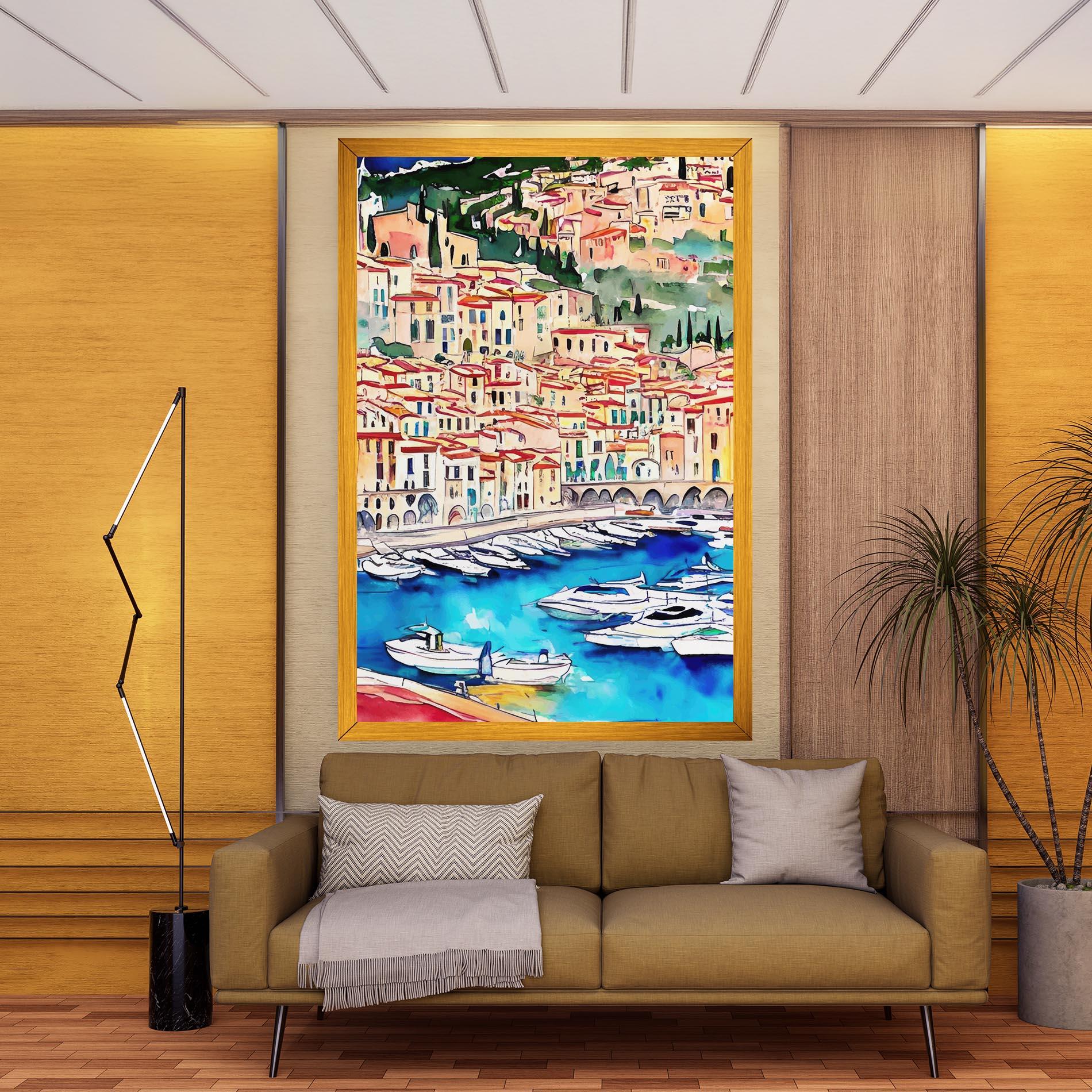 Tablou Canvas French City mockup 9