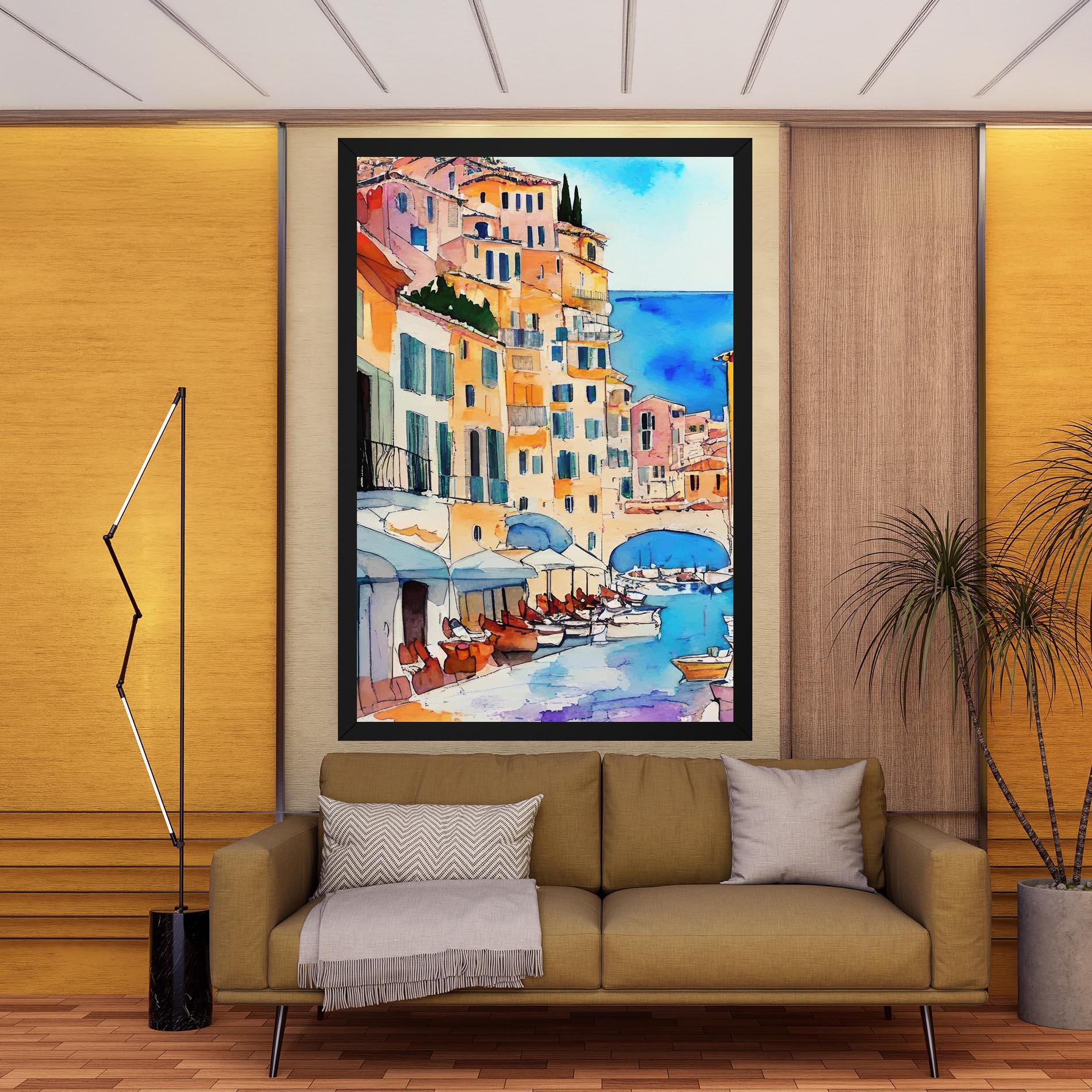 Tablou Canvas France Watercolor mockup 9