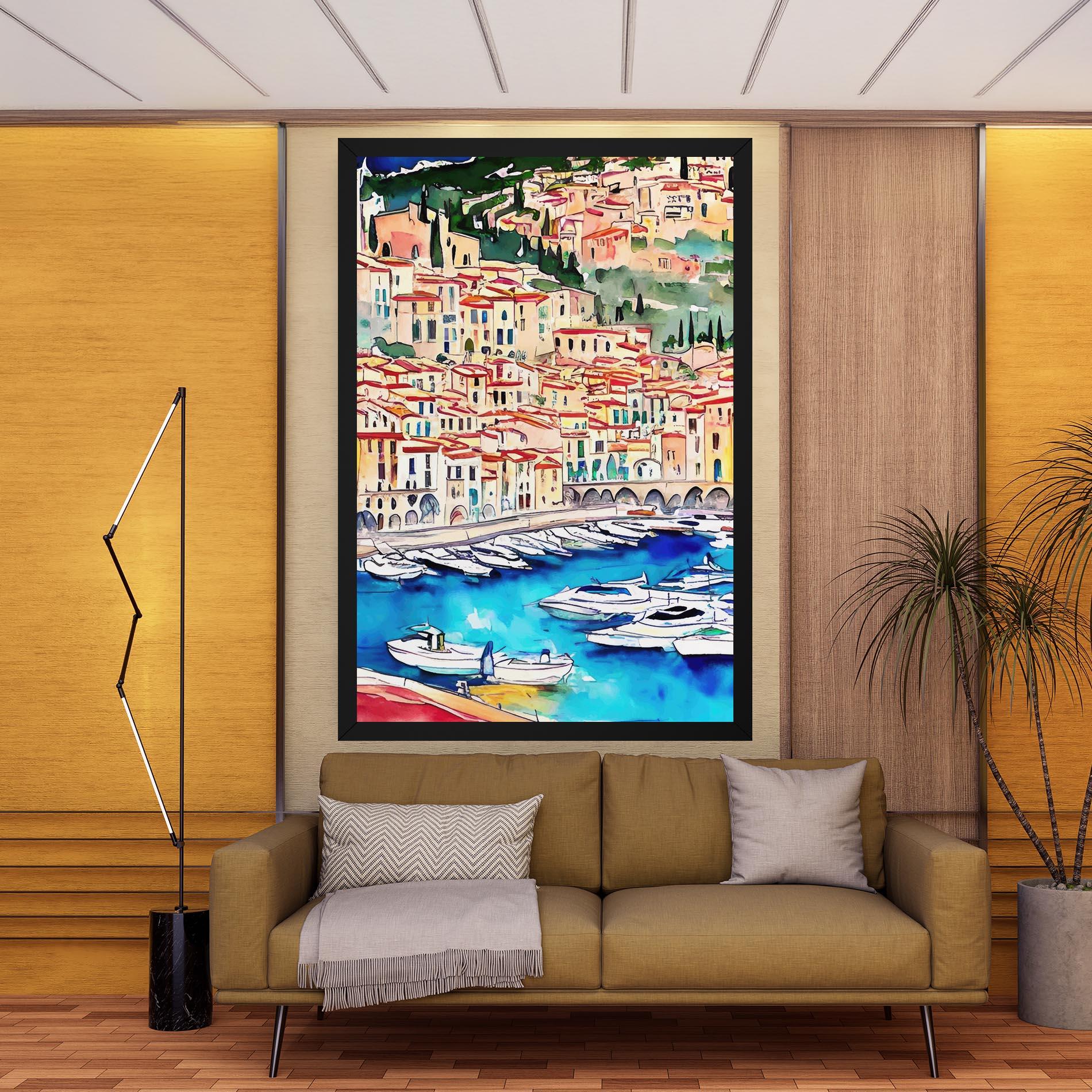 Tablou Canvas French City mockup 9
