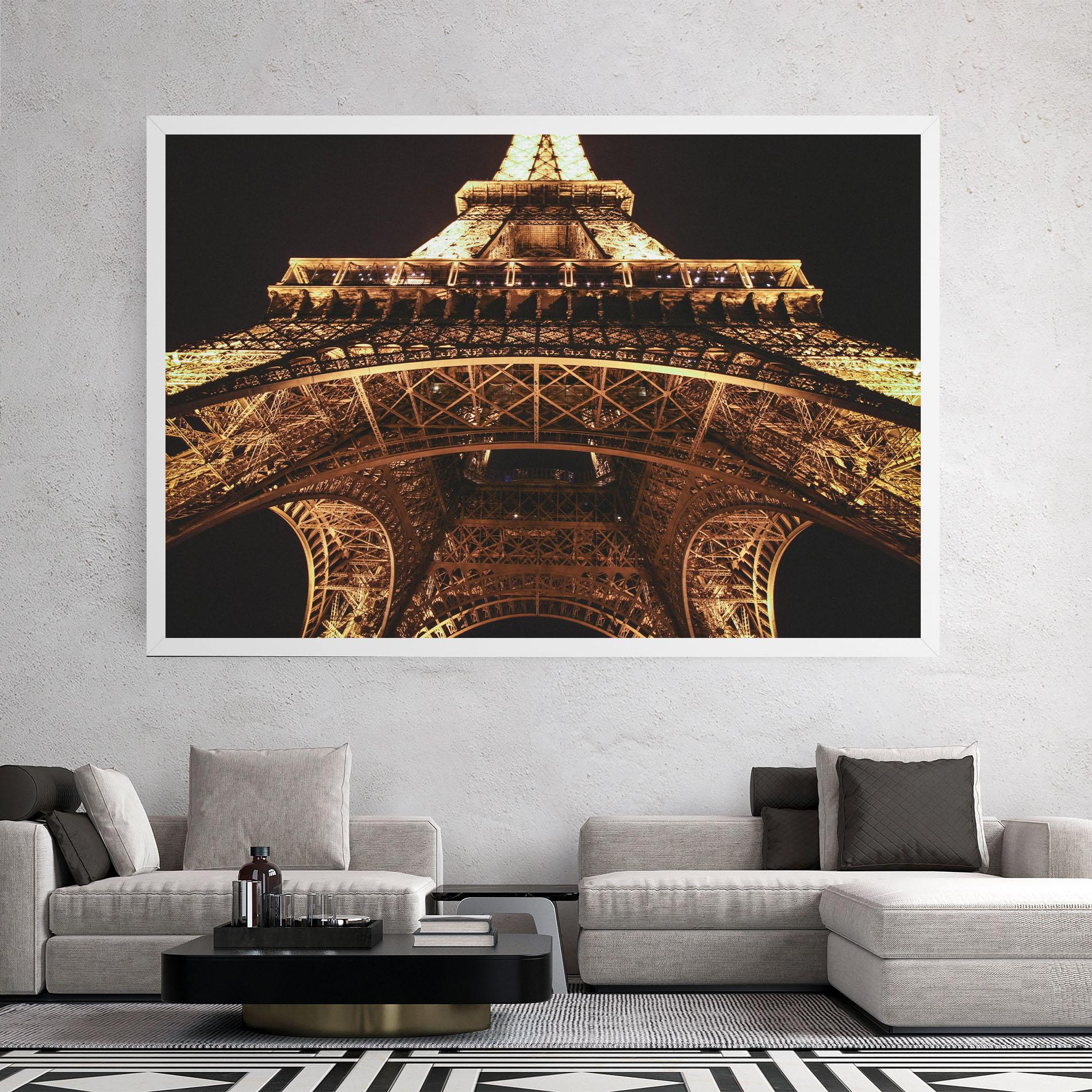 Tablou Canvas Eiffel Tower At Night mockup 2