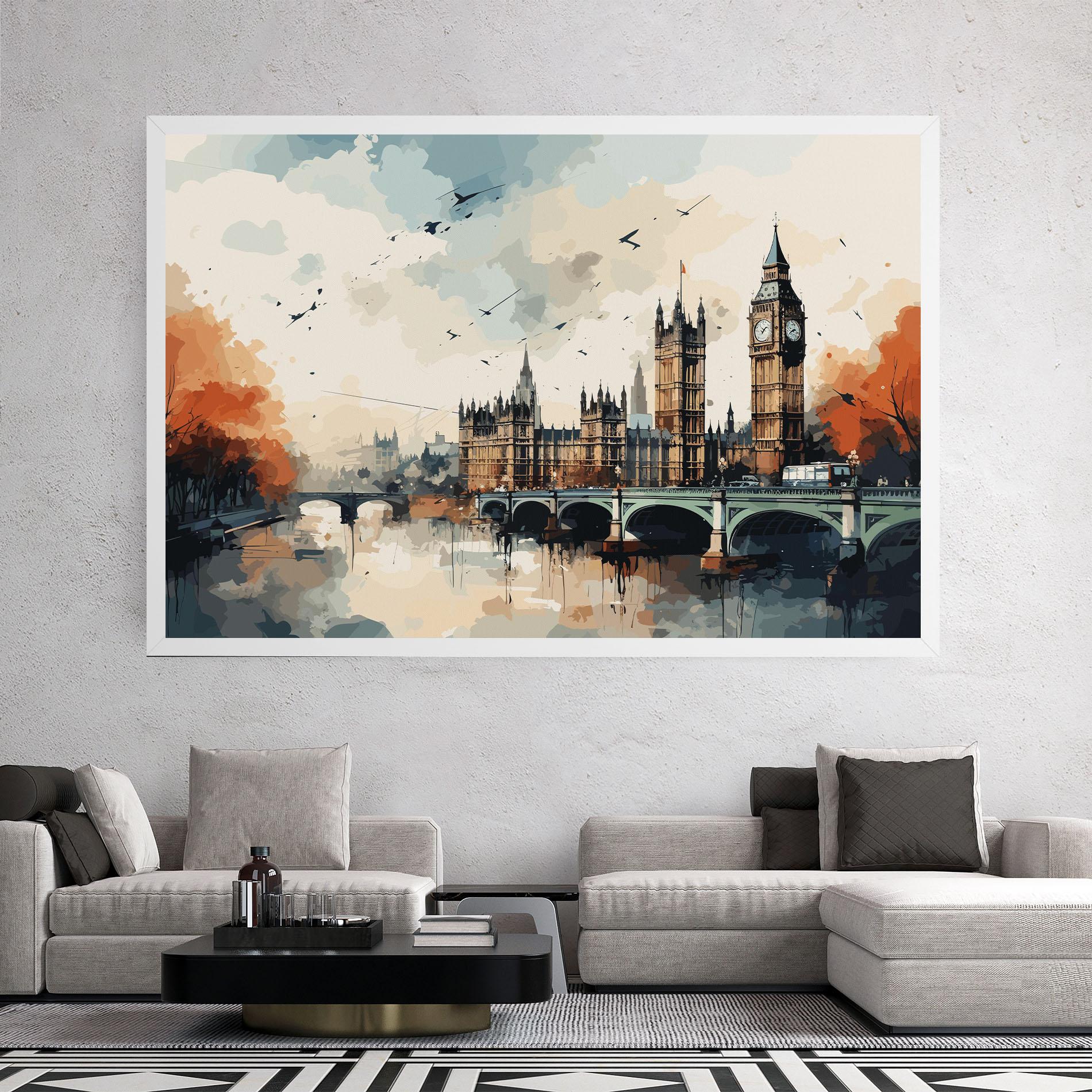 Tablou Canvas England Art mockup 2