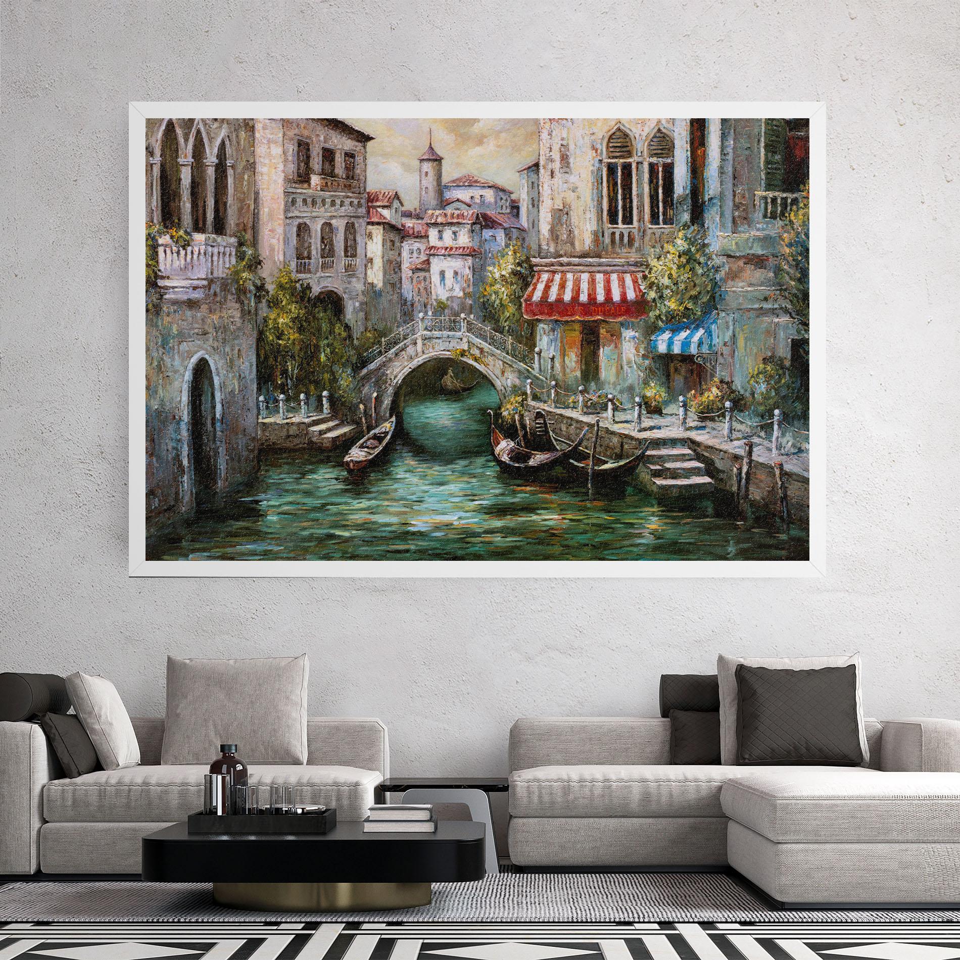 Tablou Canvas Venice Colors mockup 2