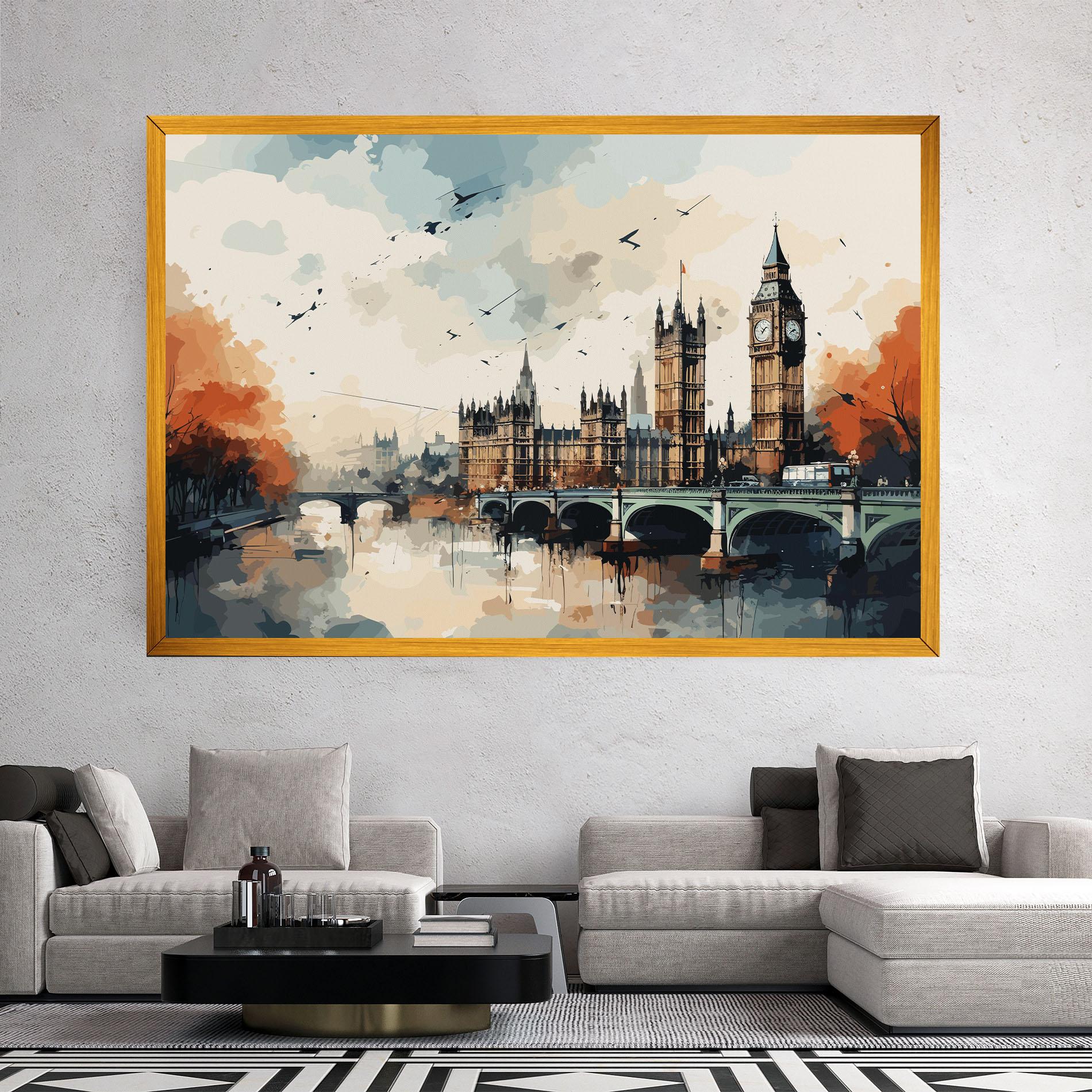 Tablou Canvas England Art mockup 2