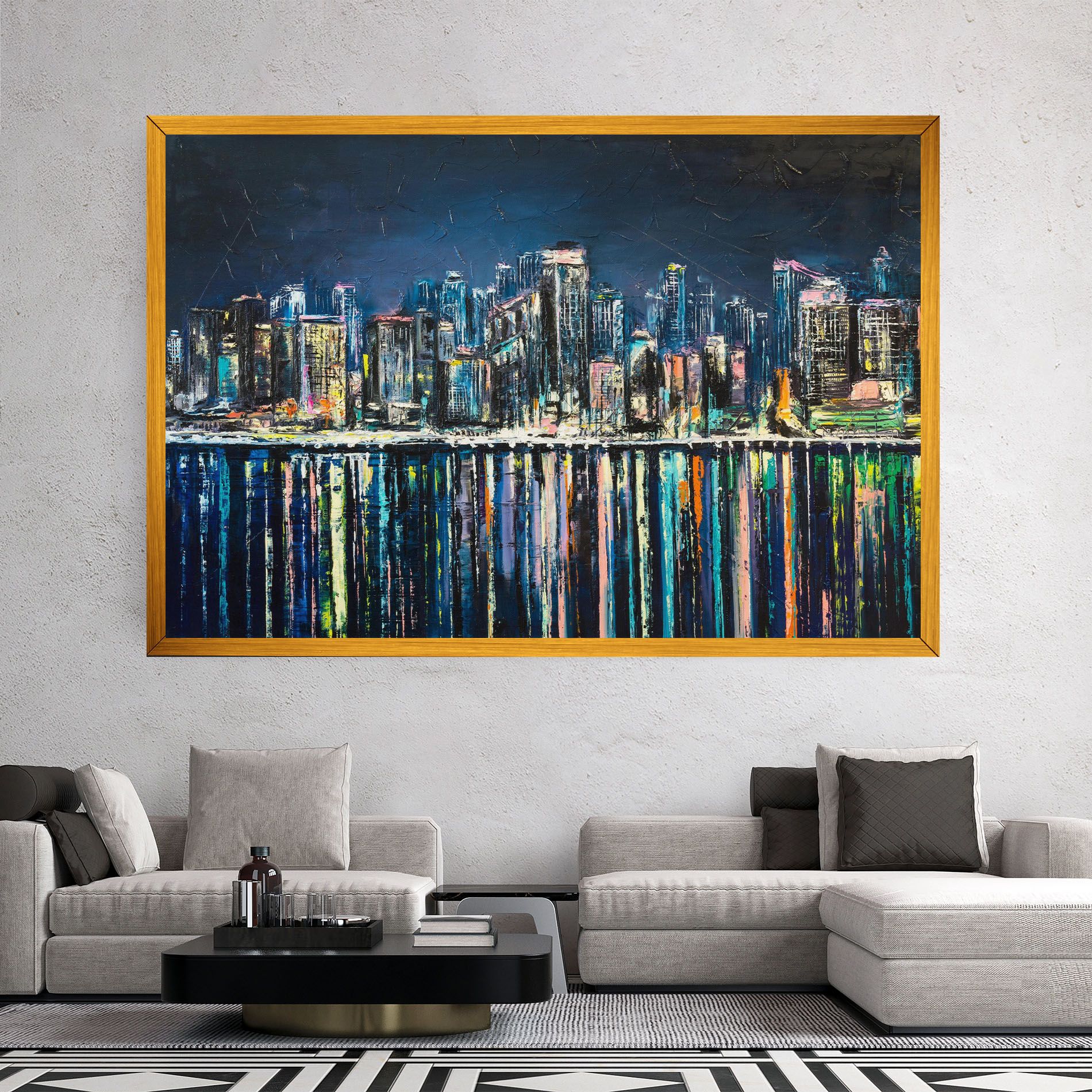 Night Cityscape mockup 2