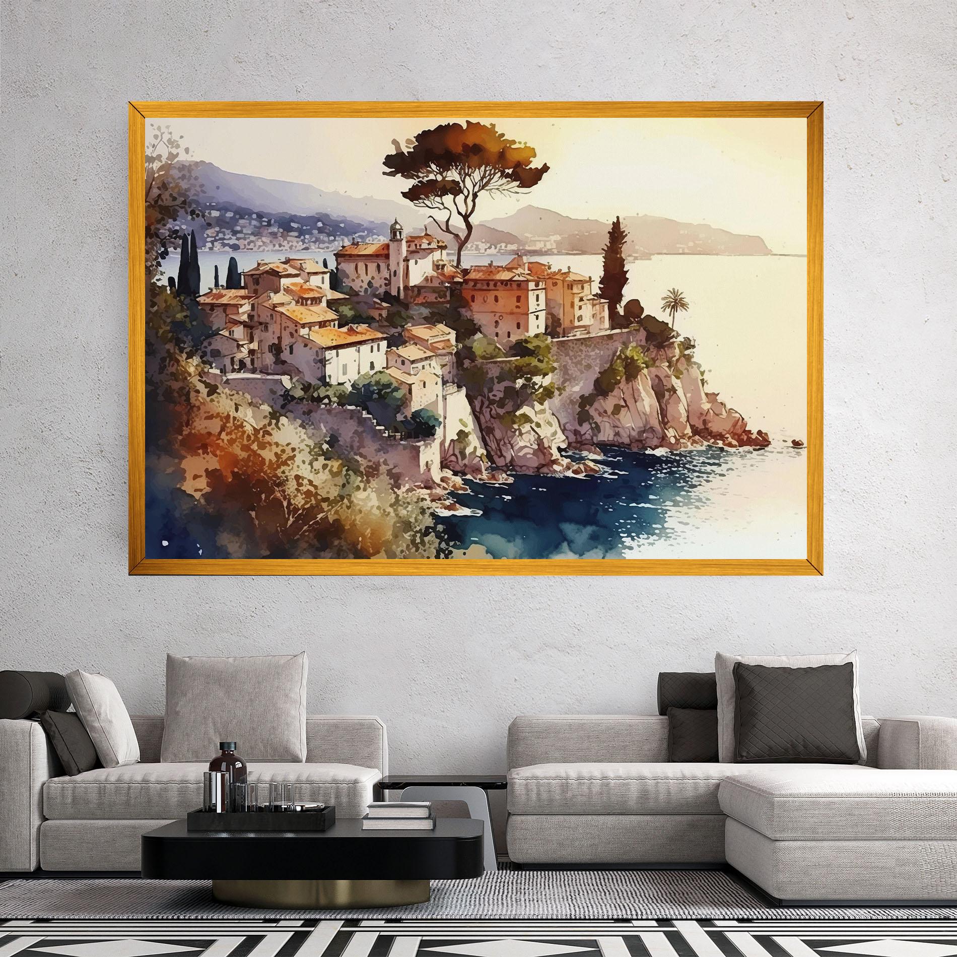 Tablou Canvas Stunning View Painting mockup 2