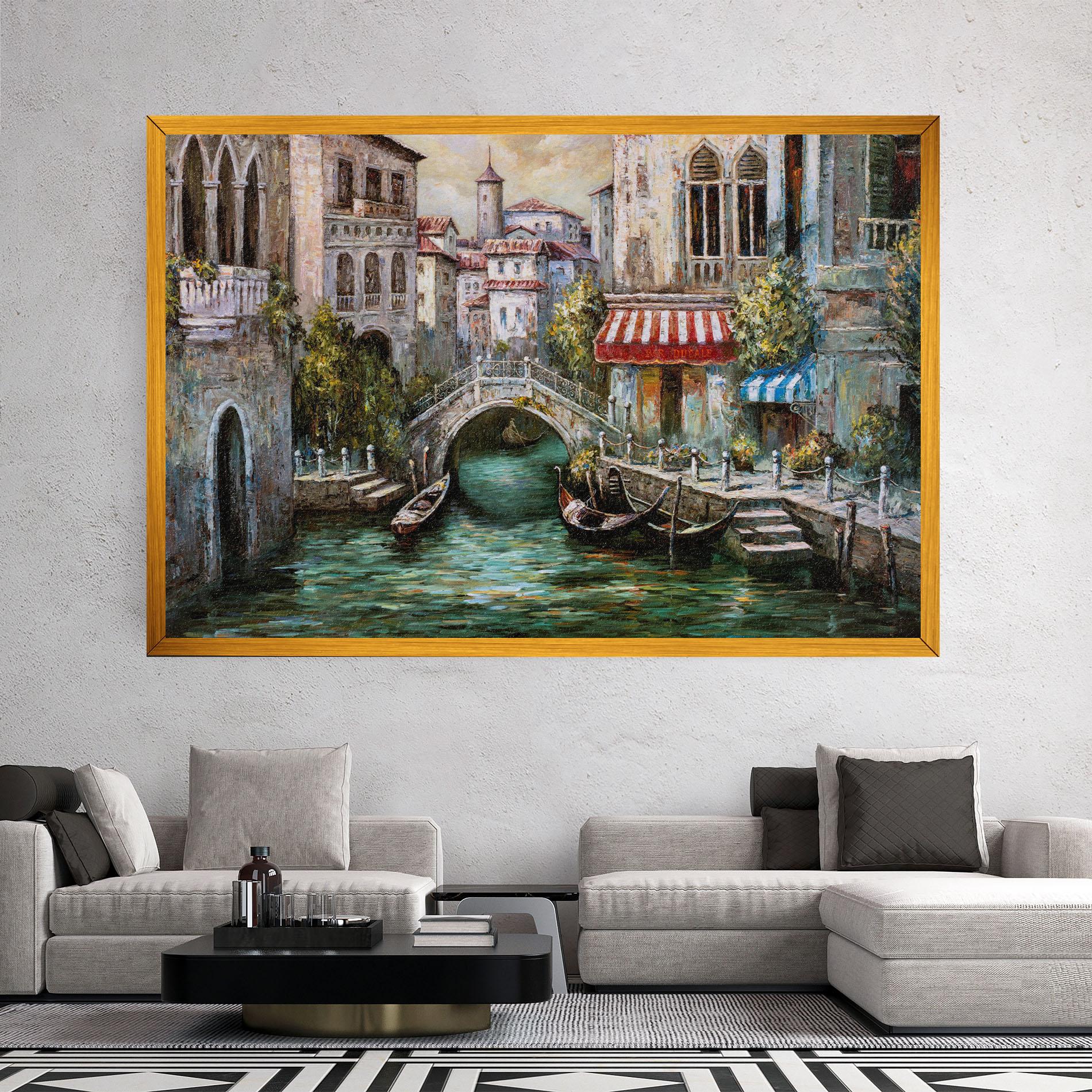 Tablou Canvas Venice Colors mockup 2