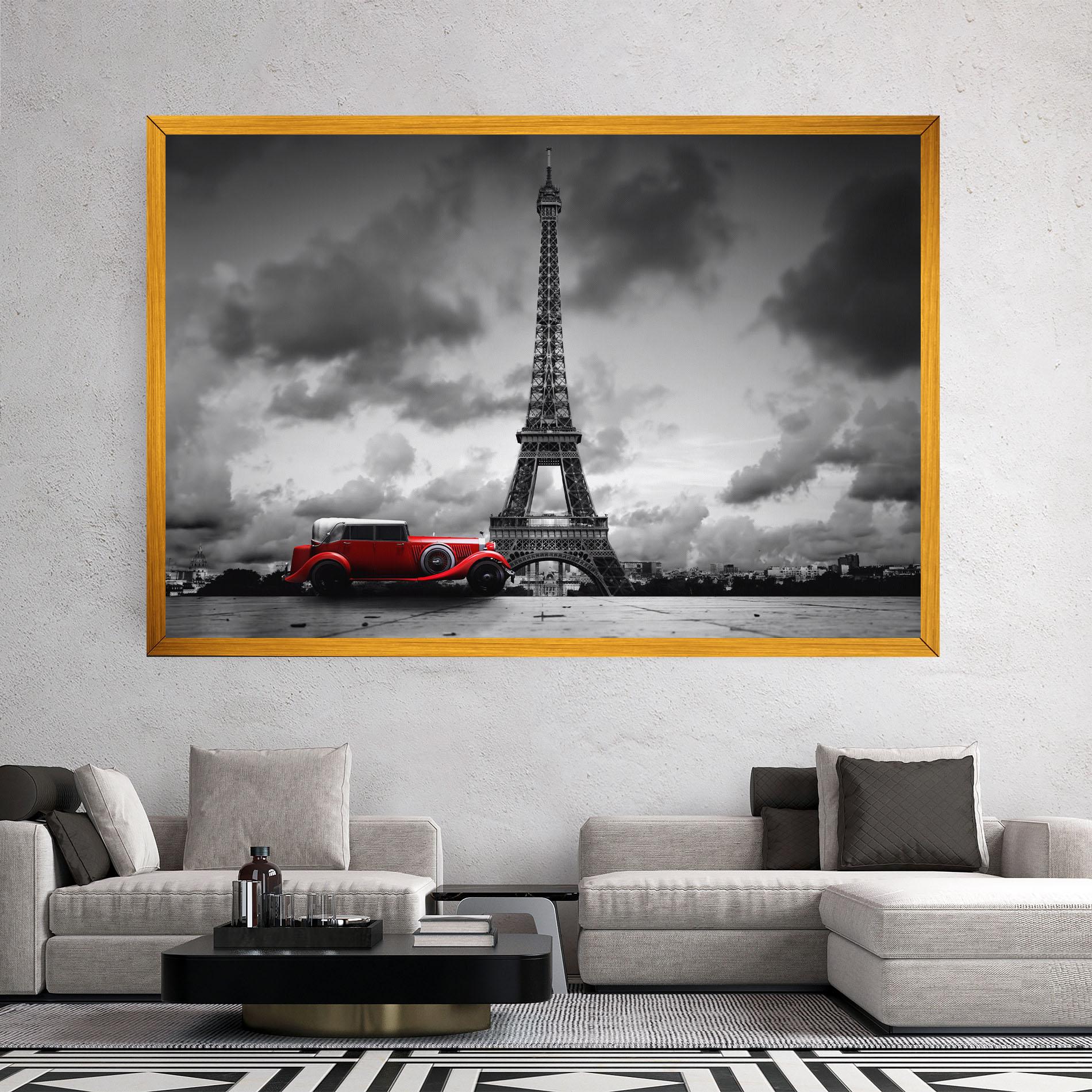 Tablou Canvas Vintage Paris mockup 2