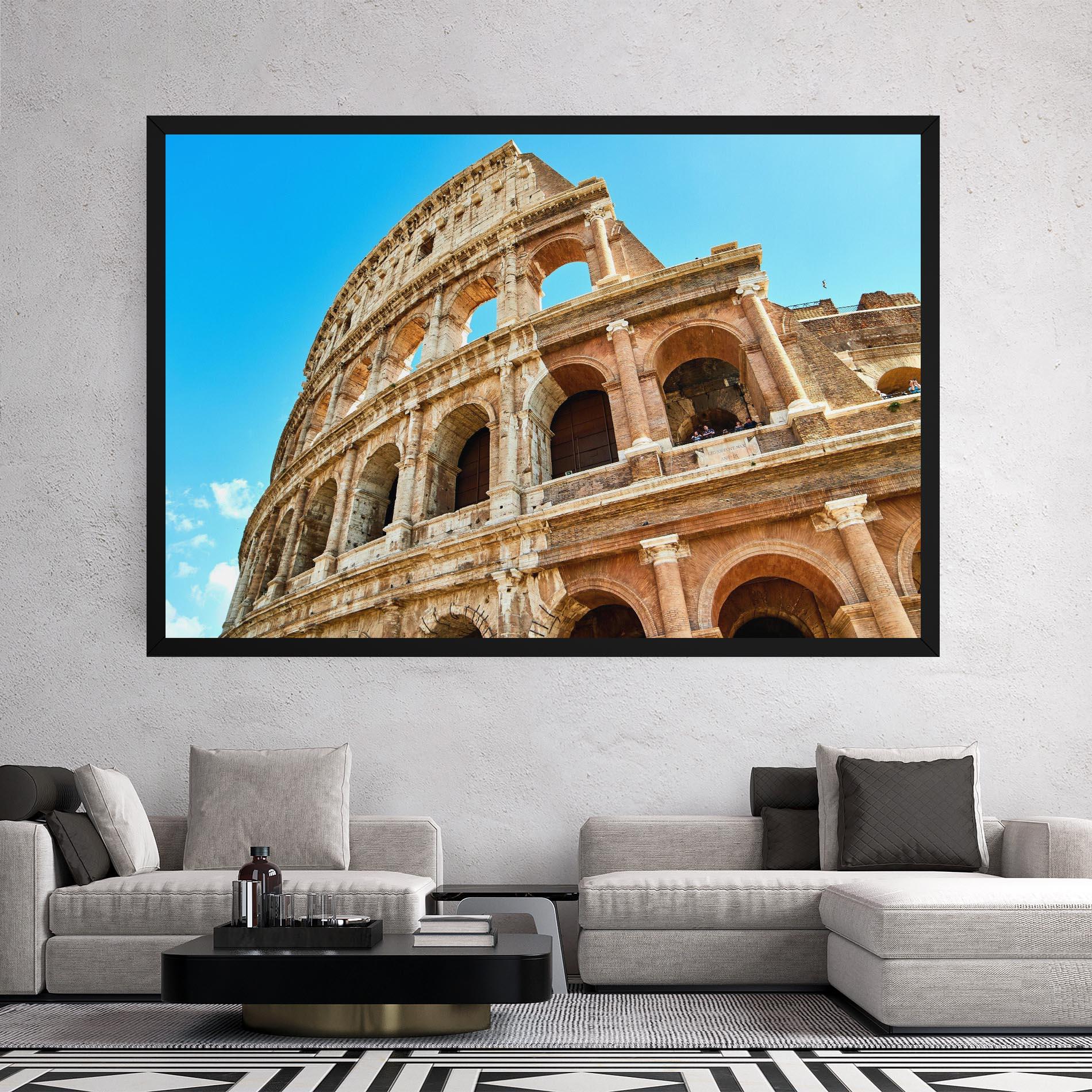 Tablou Canvas Close Colosseum mockup 2