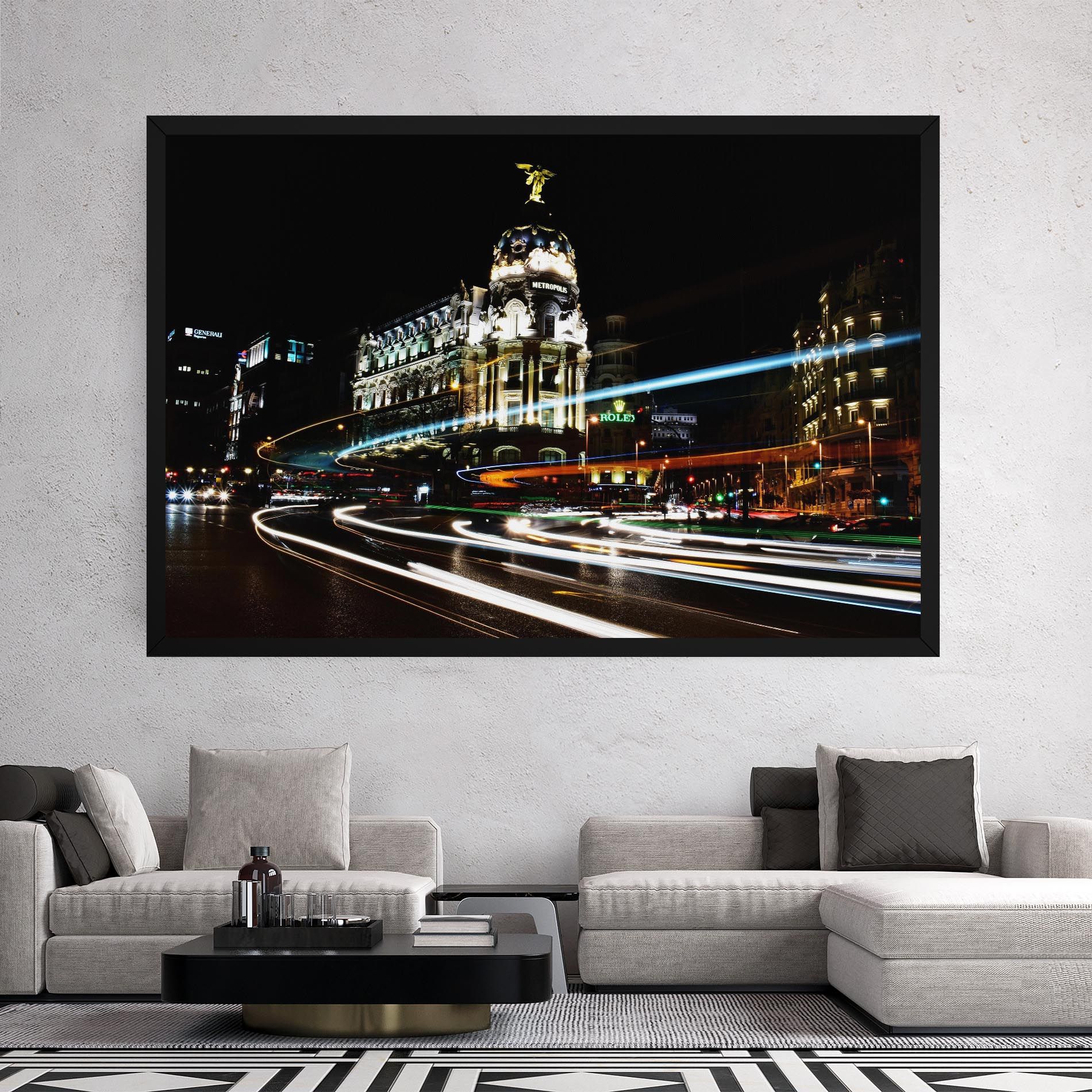 Madrid At Night mockup 2