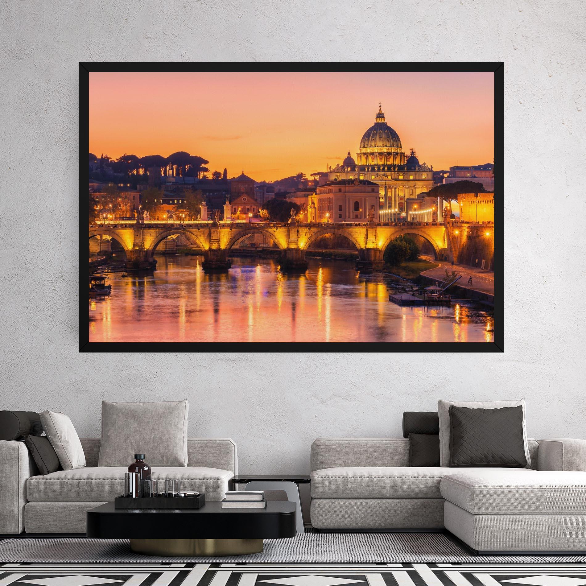 Tablou Canvas St Peter Basilica mockup 2