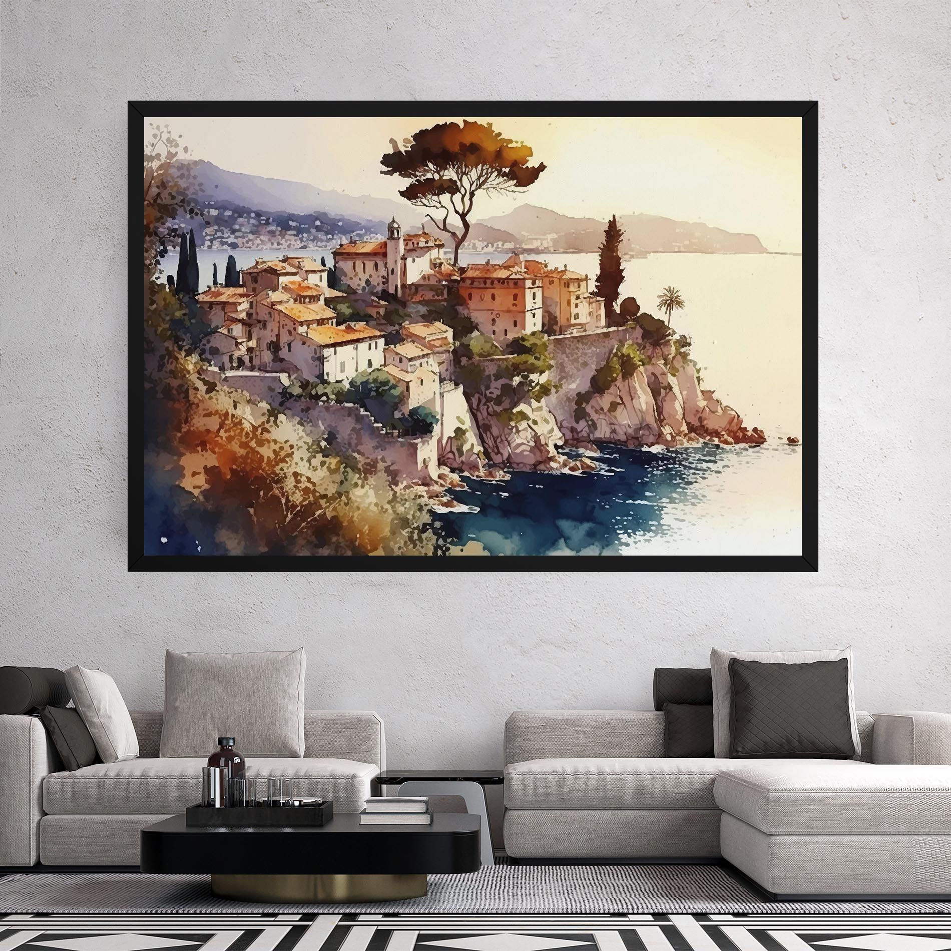 Stunning View Painting mockup 2