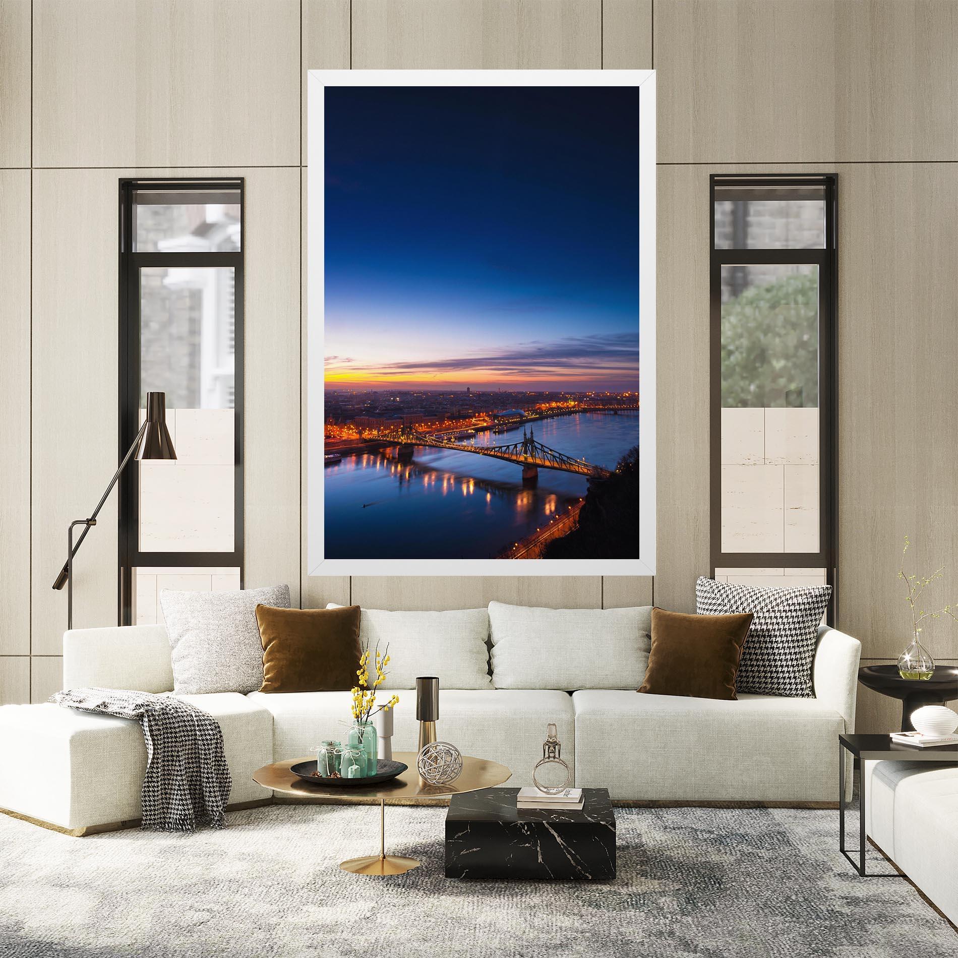 Tablou Canvas Budapest Sunset mockup 2