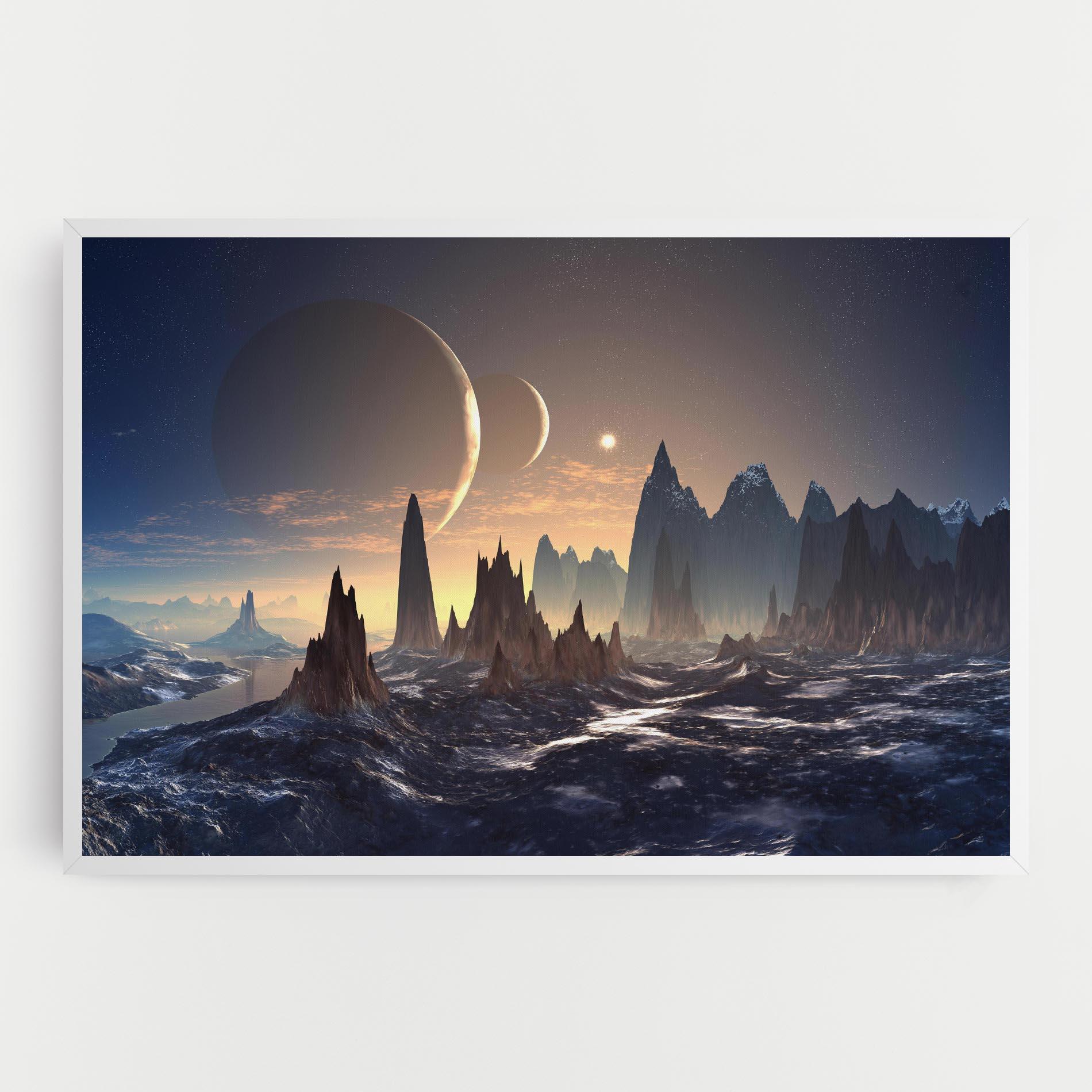 Tablou Canvas Fantasy Landscape mockup 0