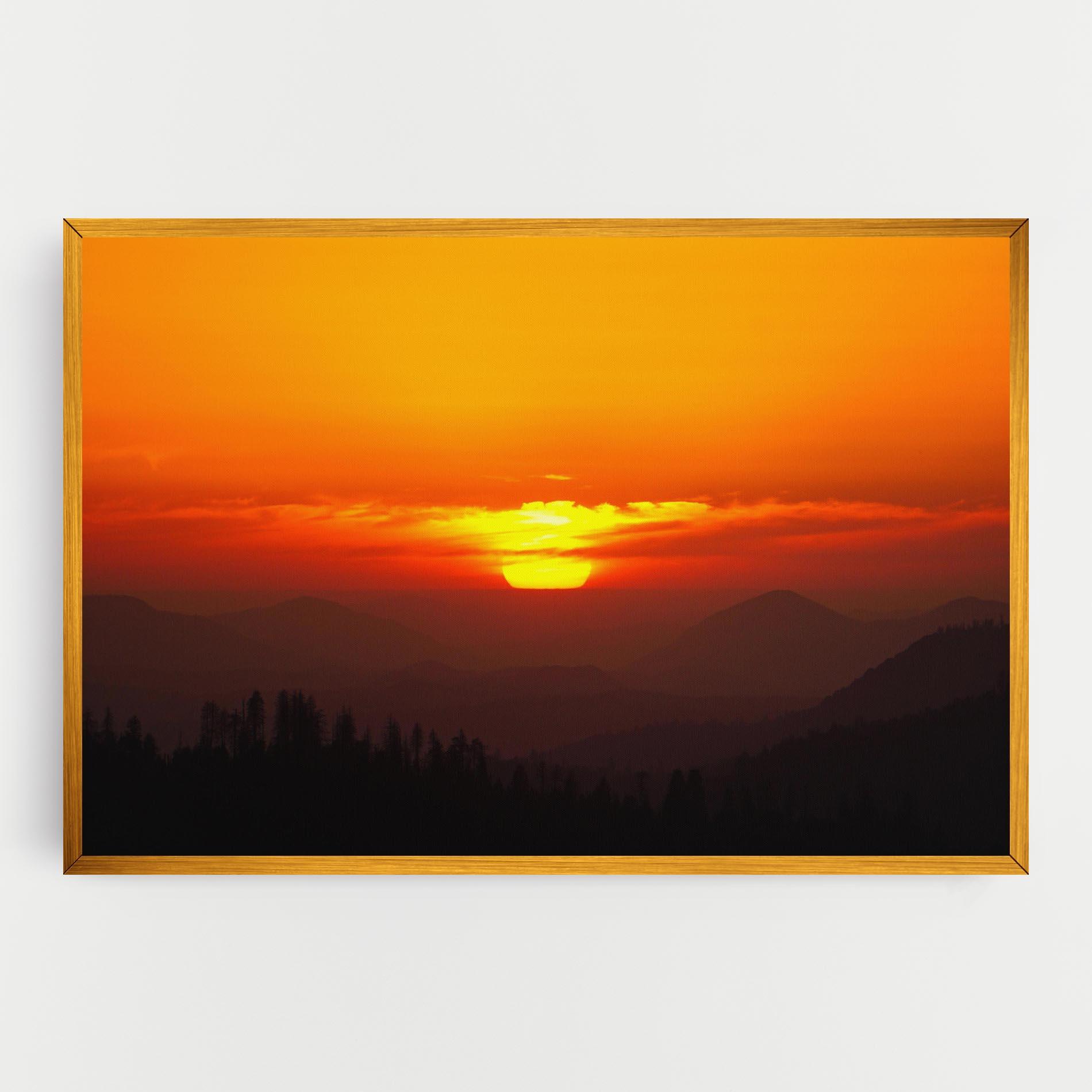 Tablou Canvas Pretty Sun View mockup 0