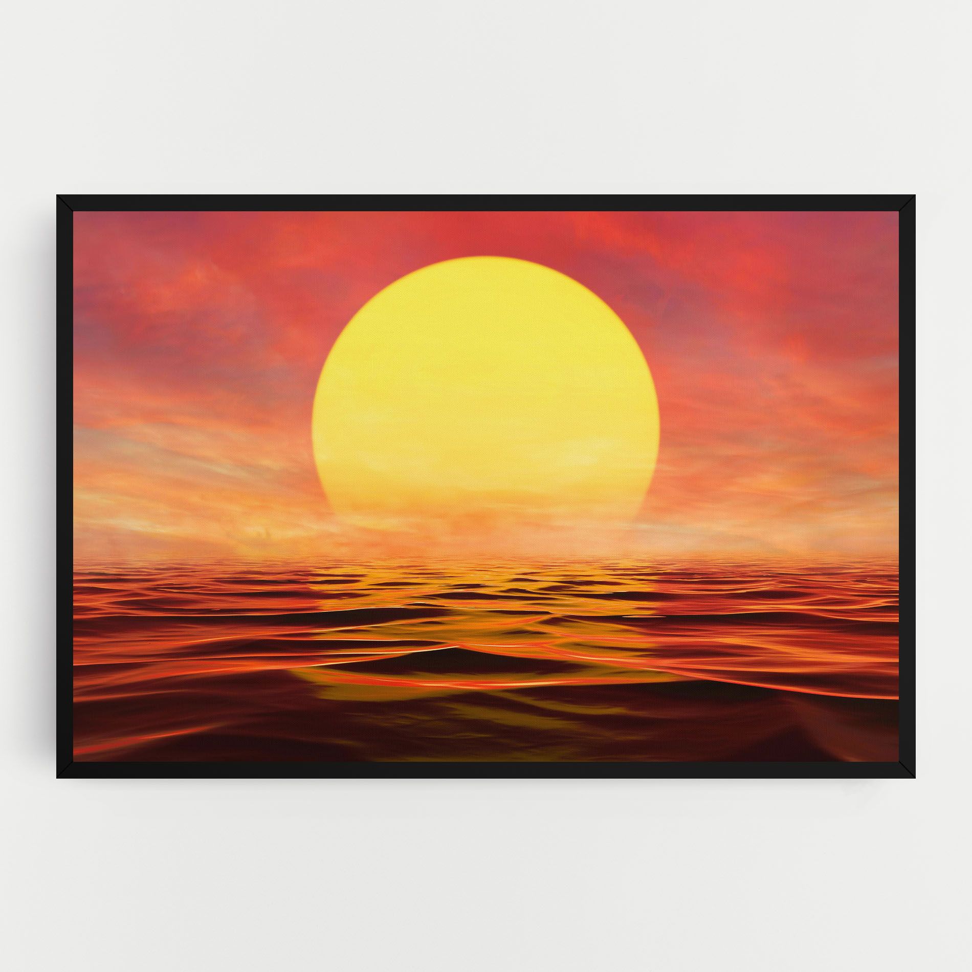 Clouds Reflection Sky mockup 0