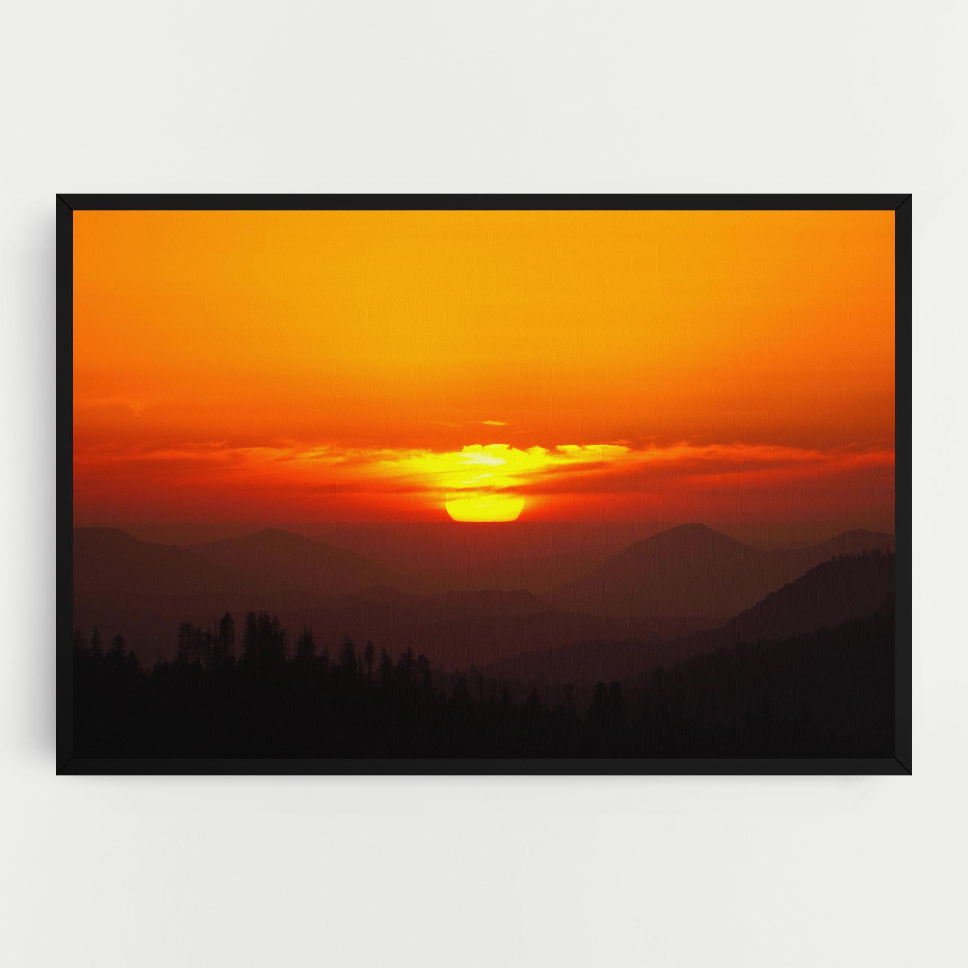 Tablou Canvas Pretty Sun View mockup 0