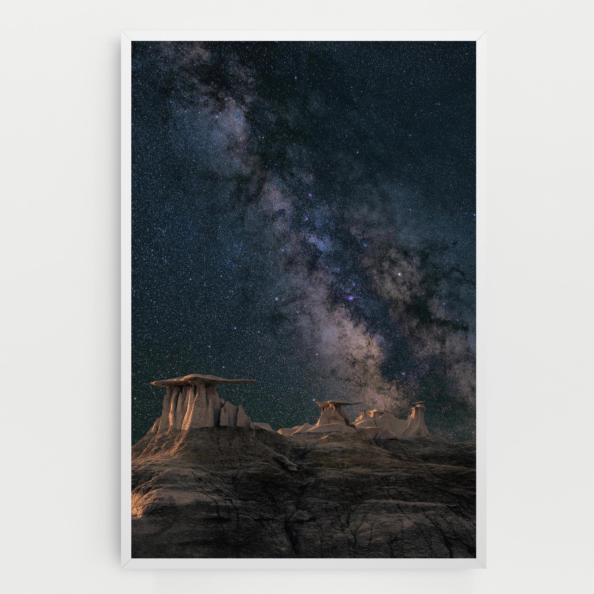 Tablou Canvas Abstract Colourful Sky mockup 0