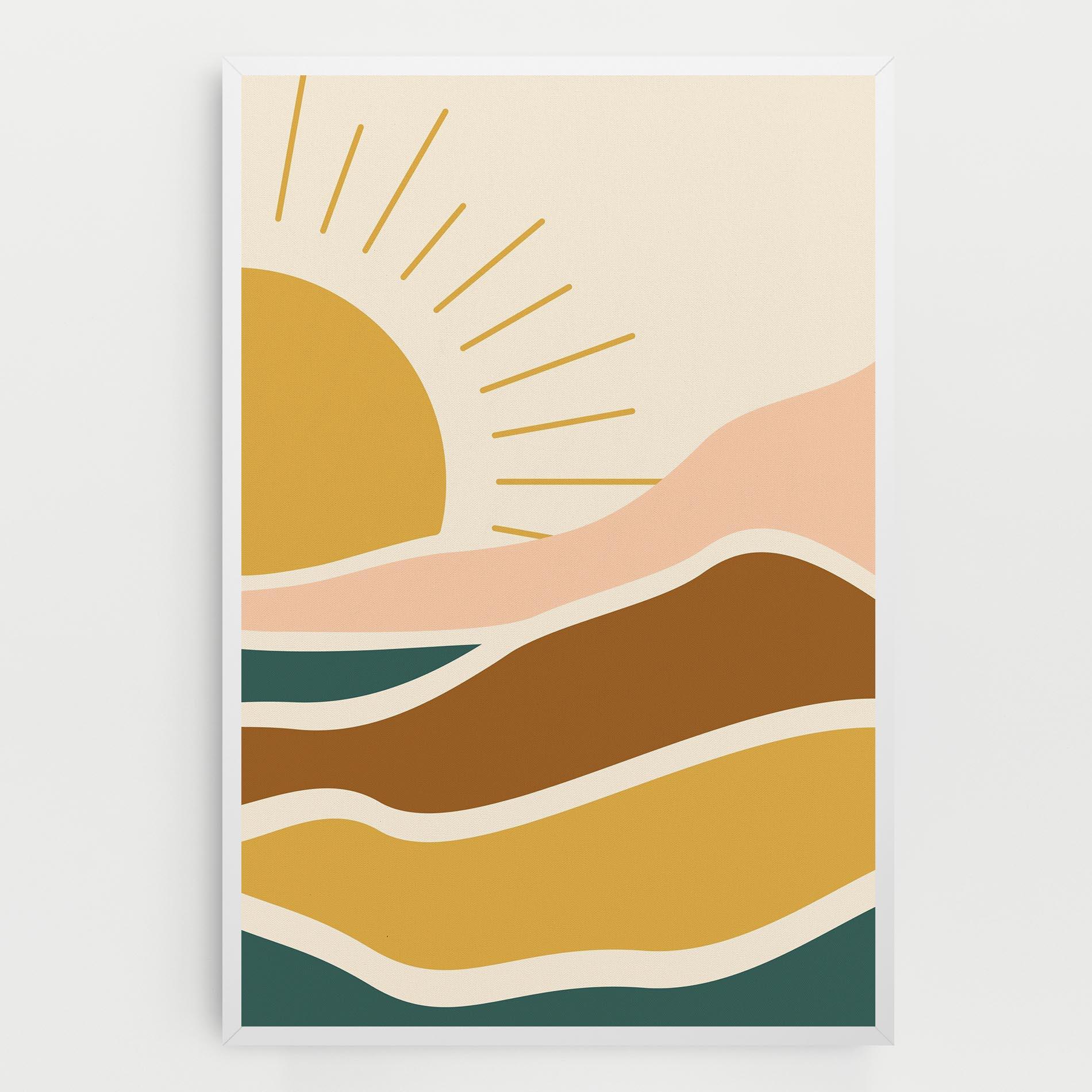 Tablou Canvas Sunset Connection 02 mockup 0