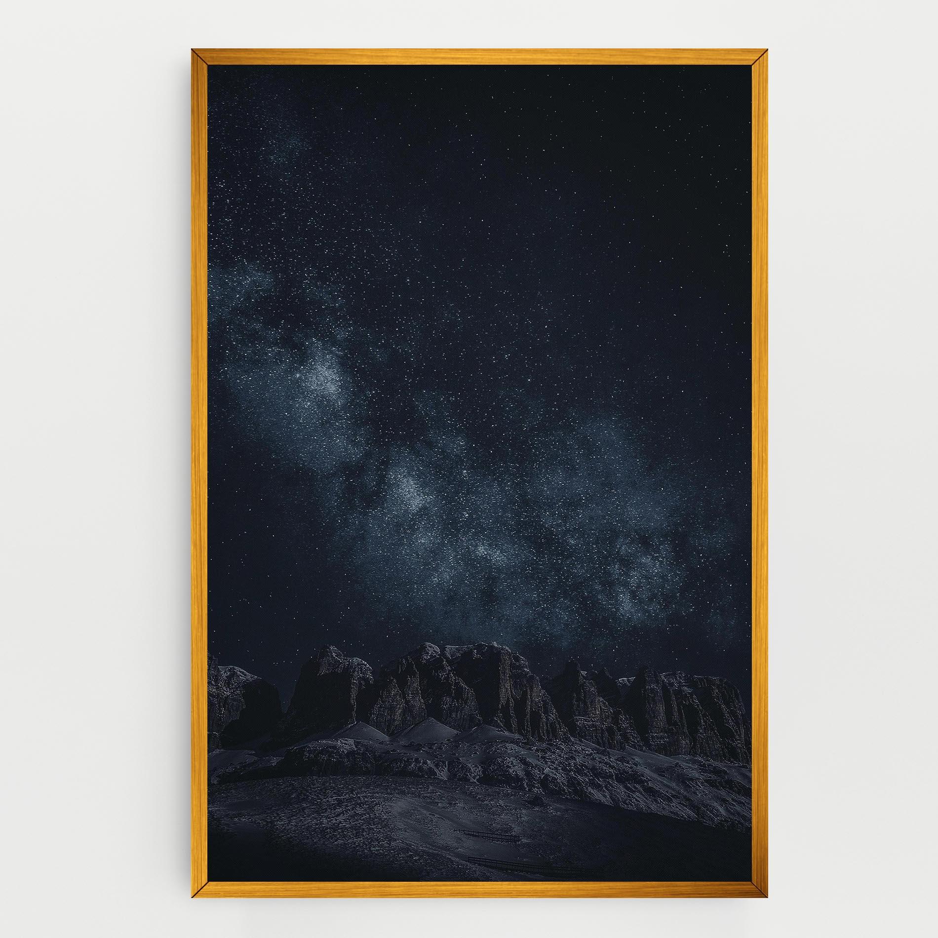 Tablou Canvas Galactic Sky mockup 0