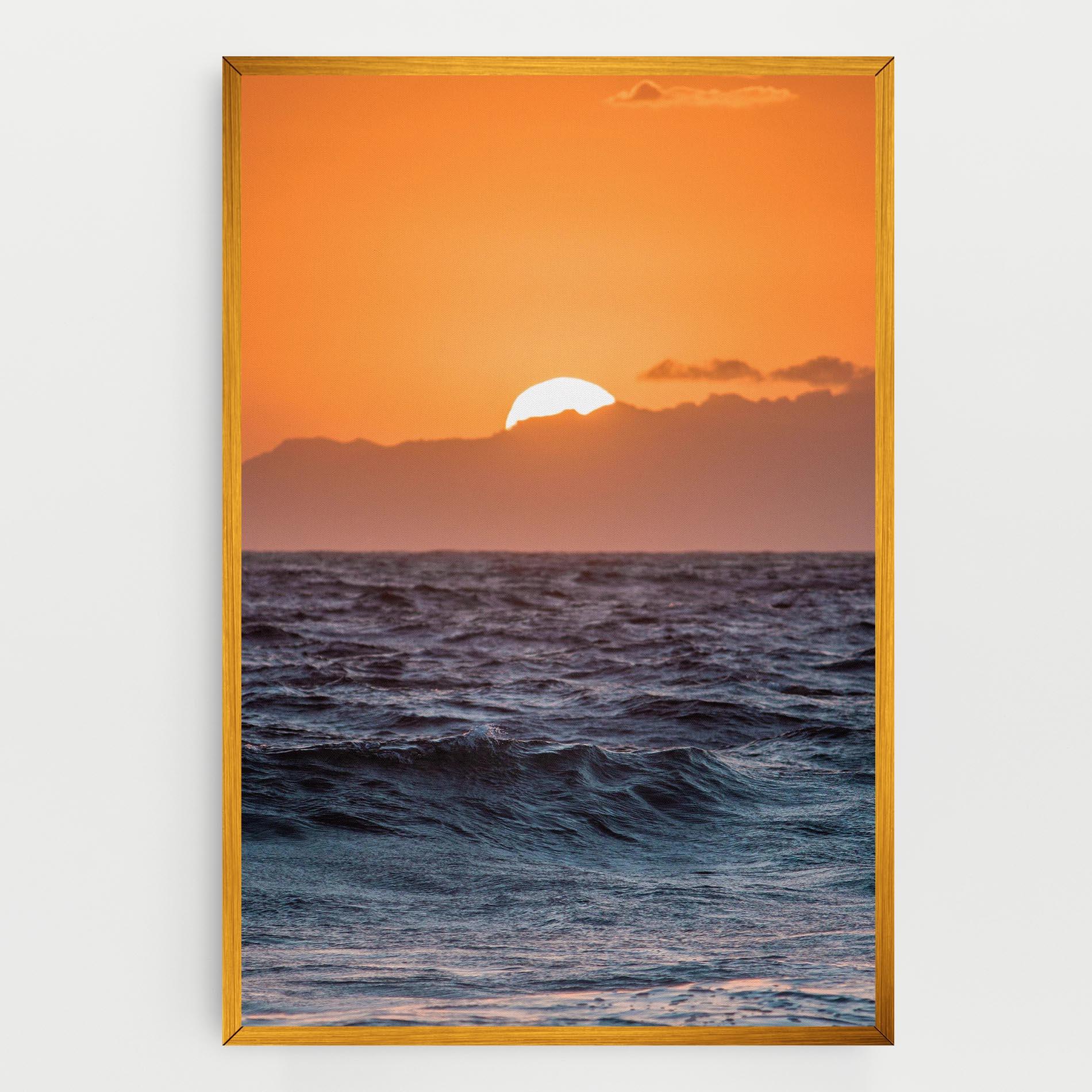 Tablou Canvas Morning Waves mockup 0