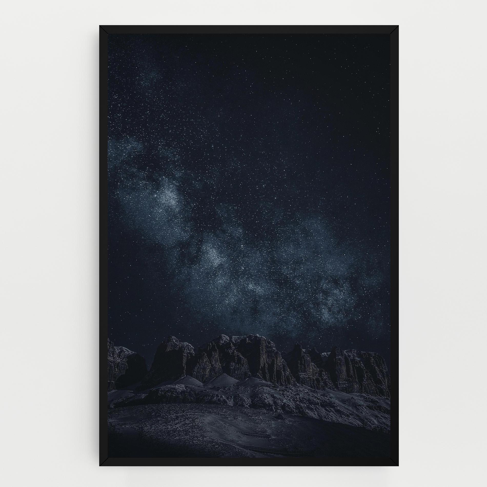 Tablou Canvas Galactic Sky mockup 0