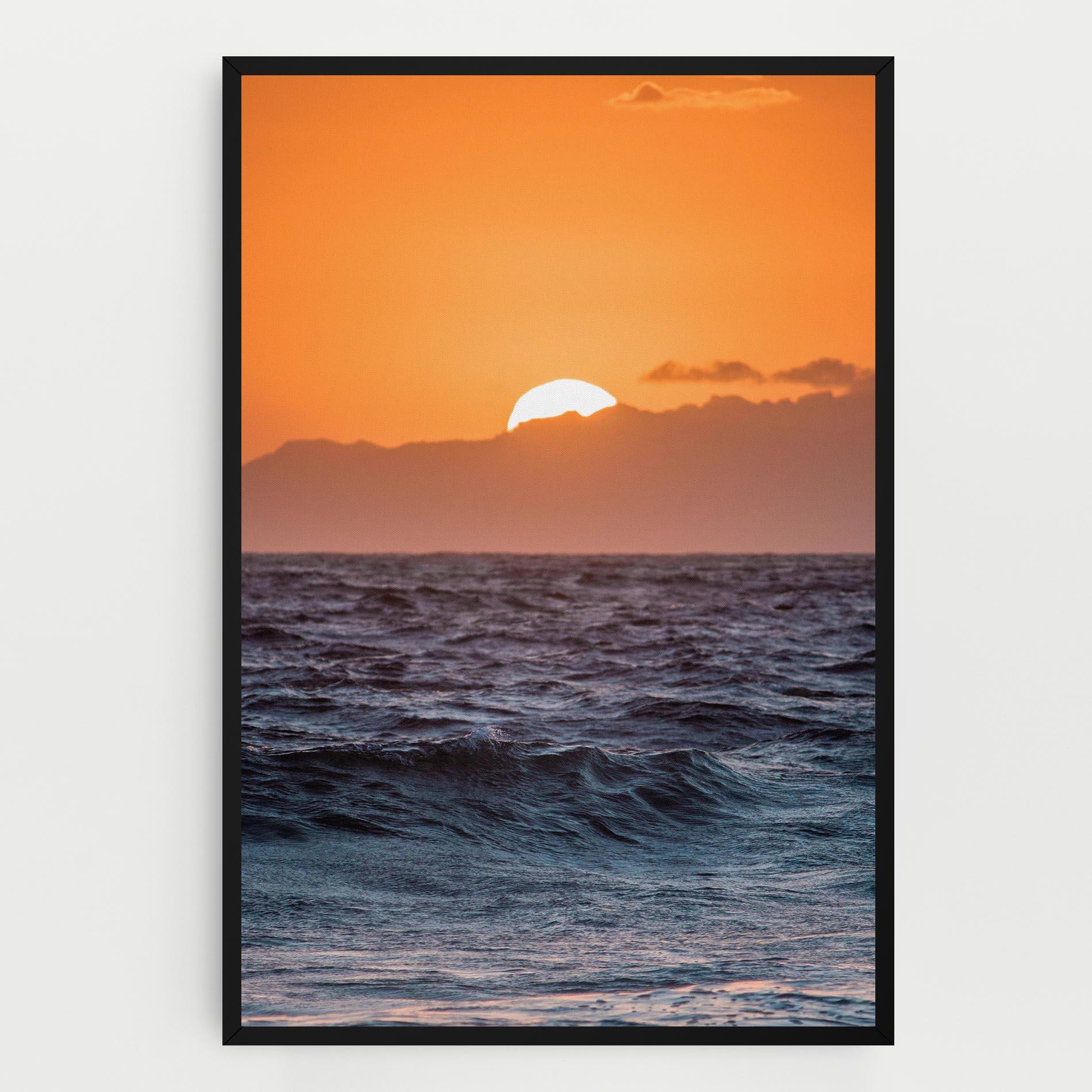 Tablou Canvas Morning Waves mockup 0
