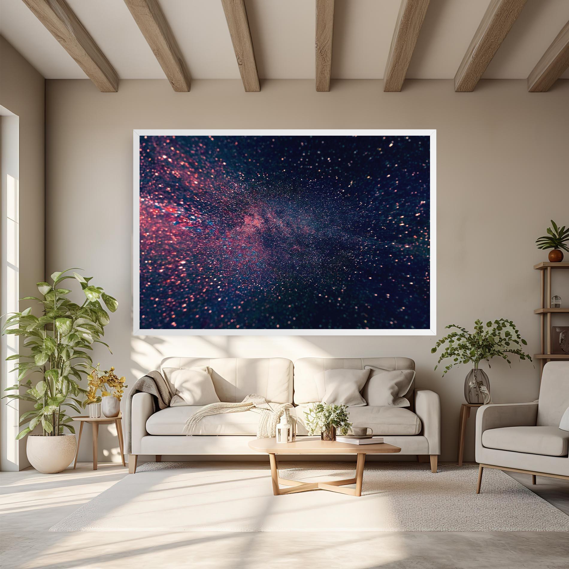 Tablou Canvas Purple Spark mockup 6