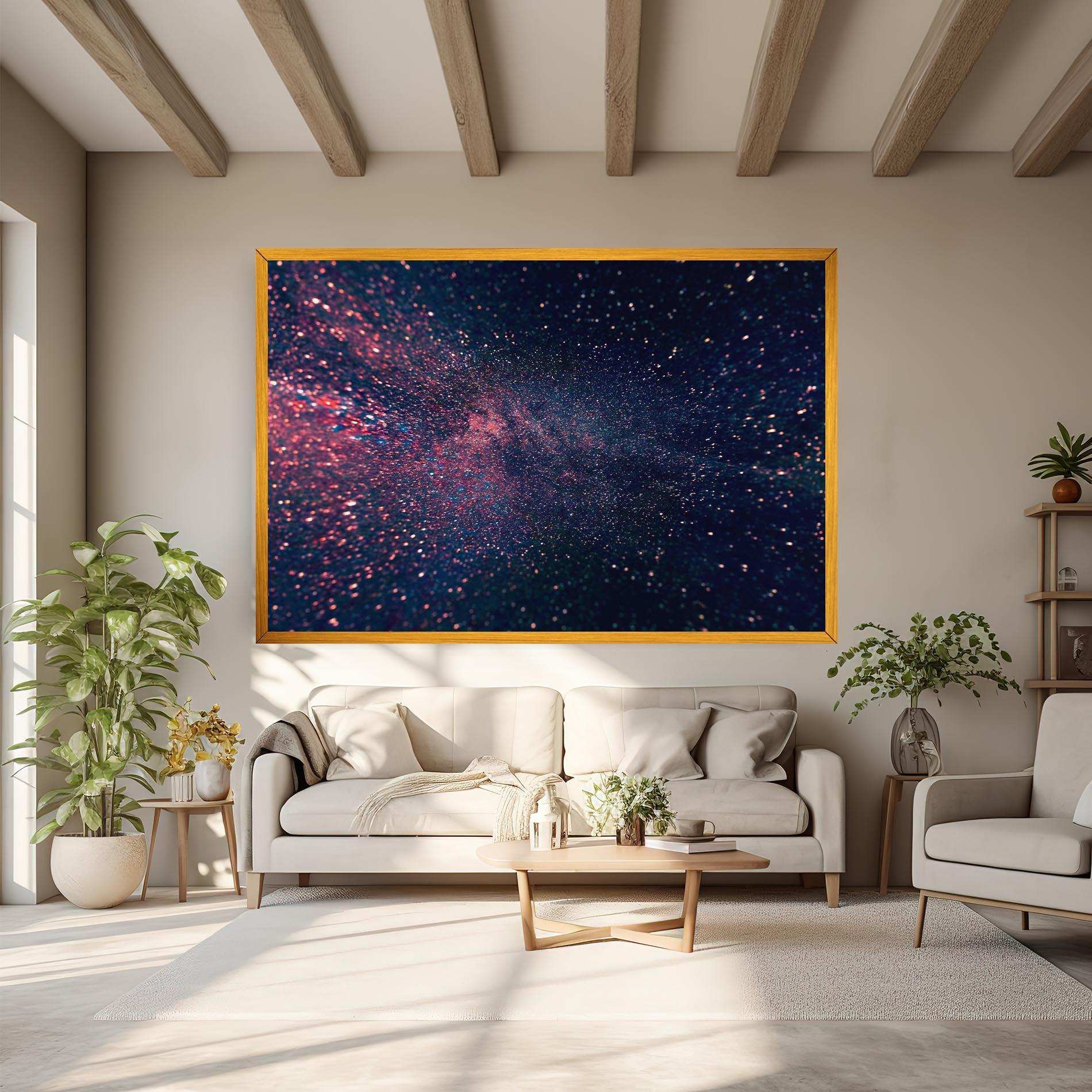 Tablou Canvas Purple Spark mockup 6