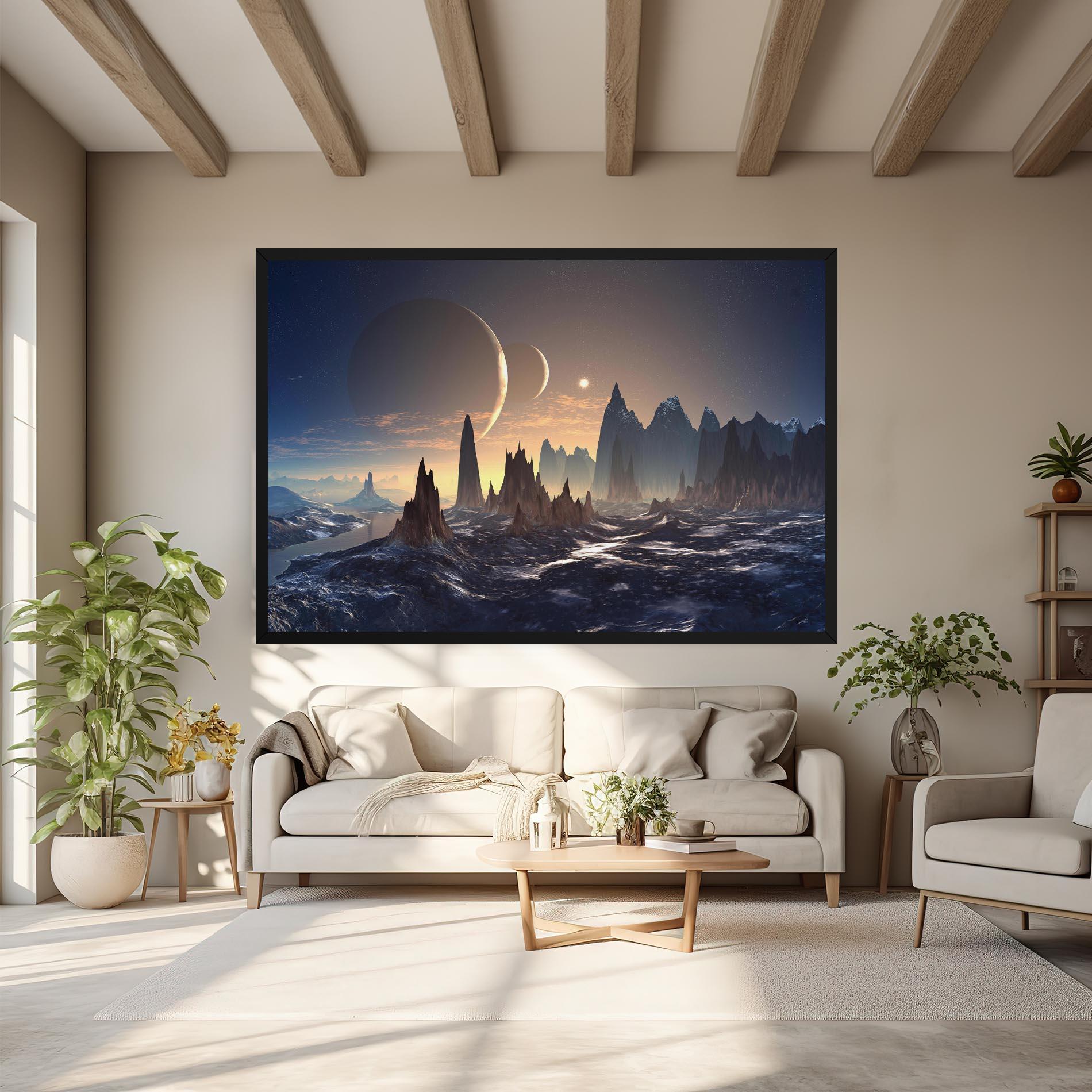 Tablou Canvas Fantasy Landscape mockup 6