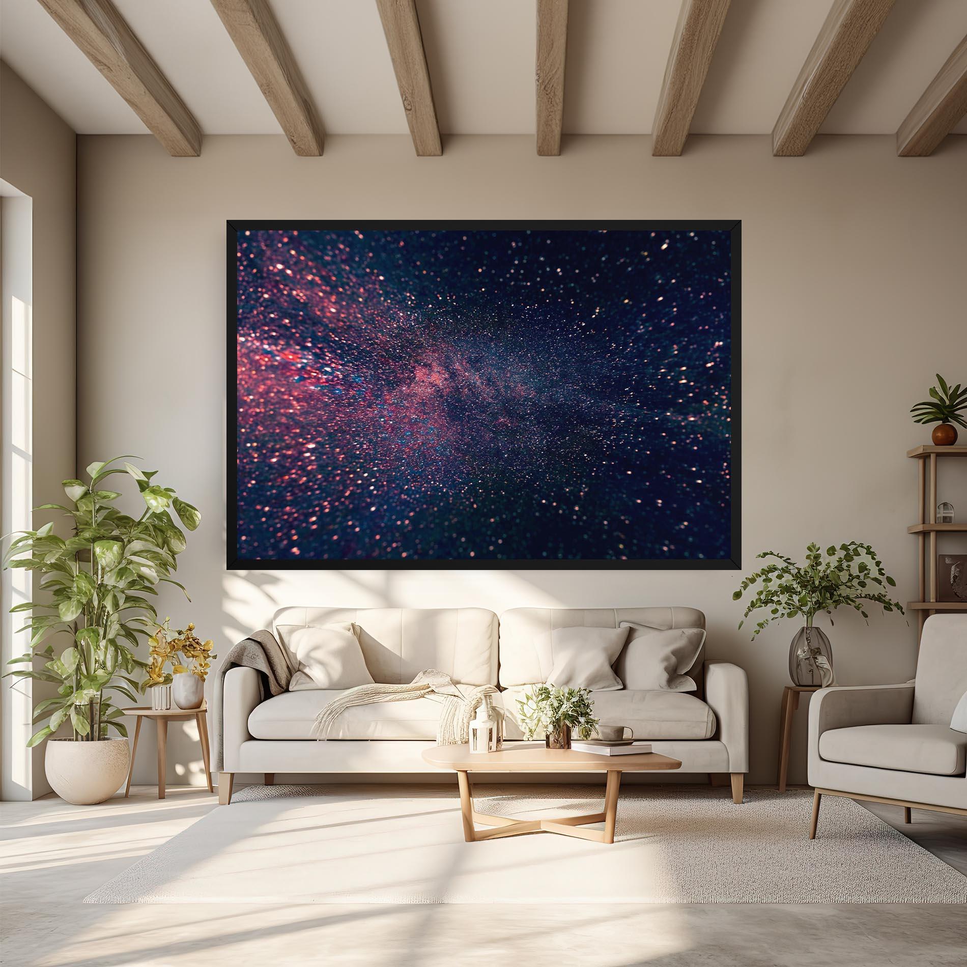 Tablou Canvas Purple Spark mockup 6