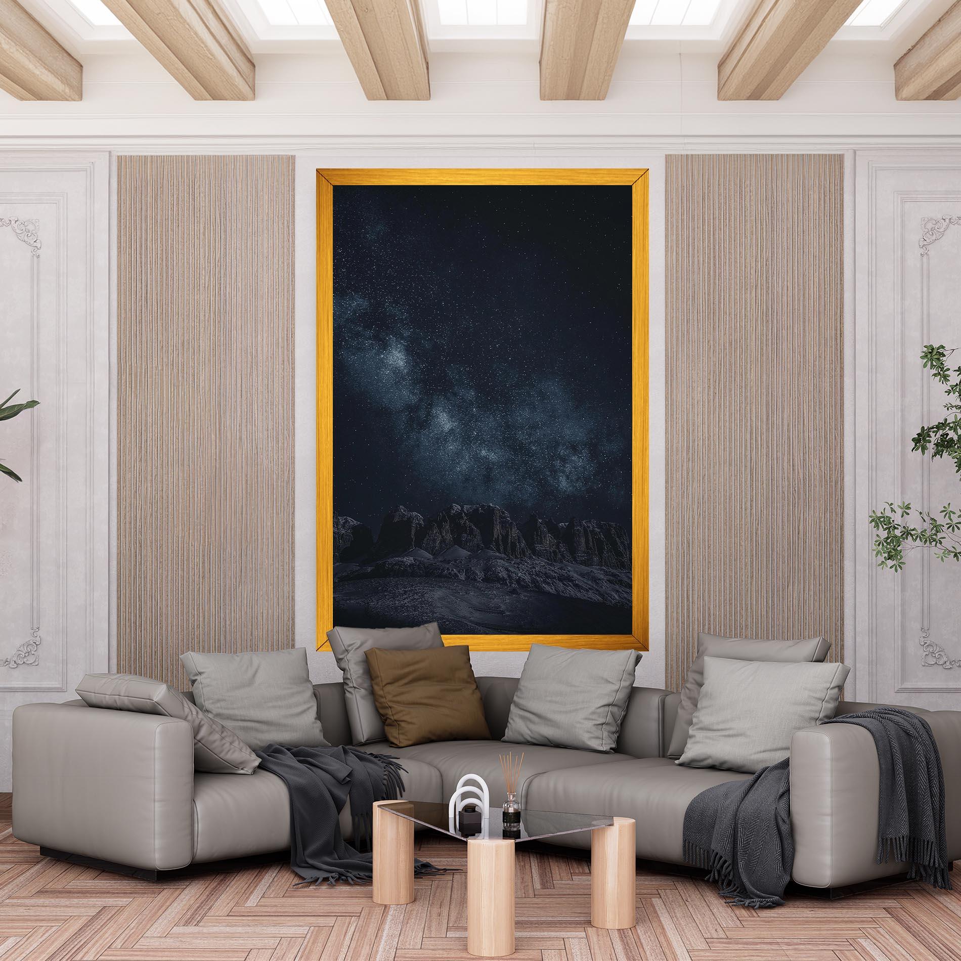Tablou Canvas Galactic Sky mockup 6