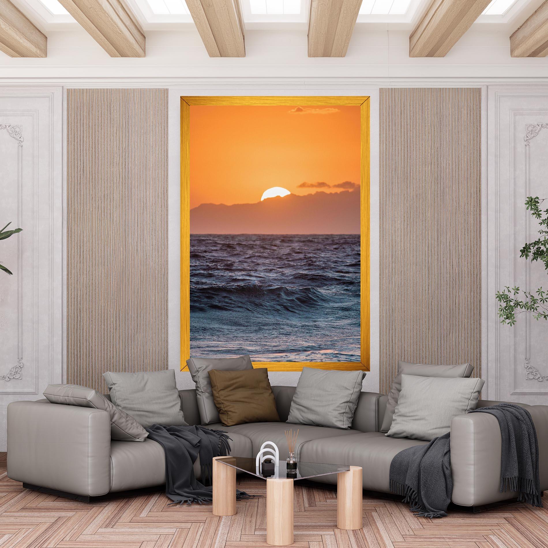 Tablou Canvas Morning Waves mockup 6