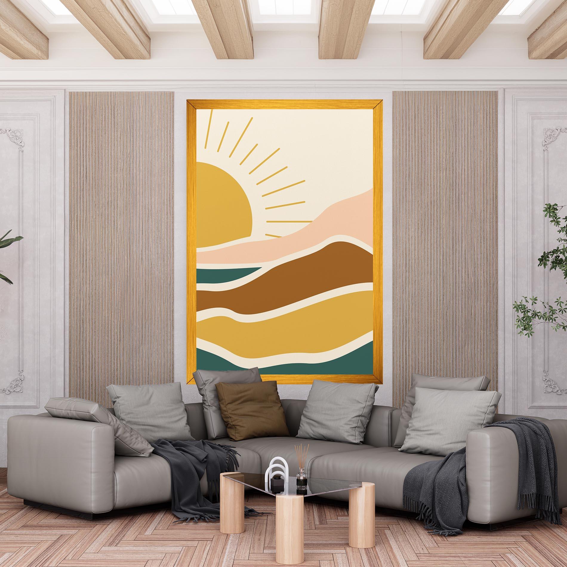 Tablou Canvas Sunset Connection 02 mockup 6