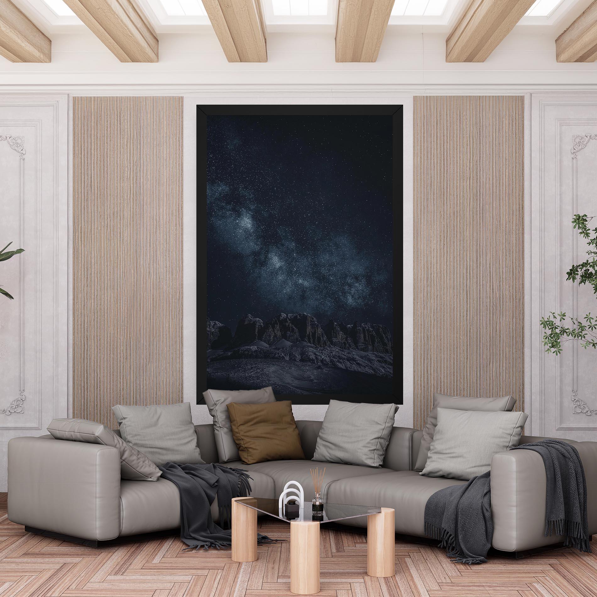 Tablou Canvas Galactic Sky mockup 6