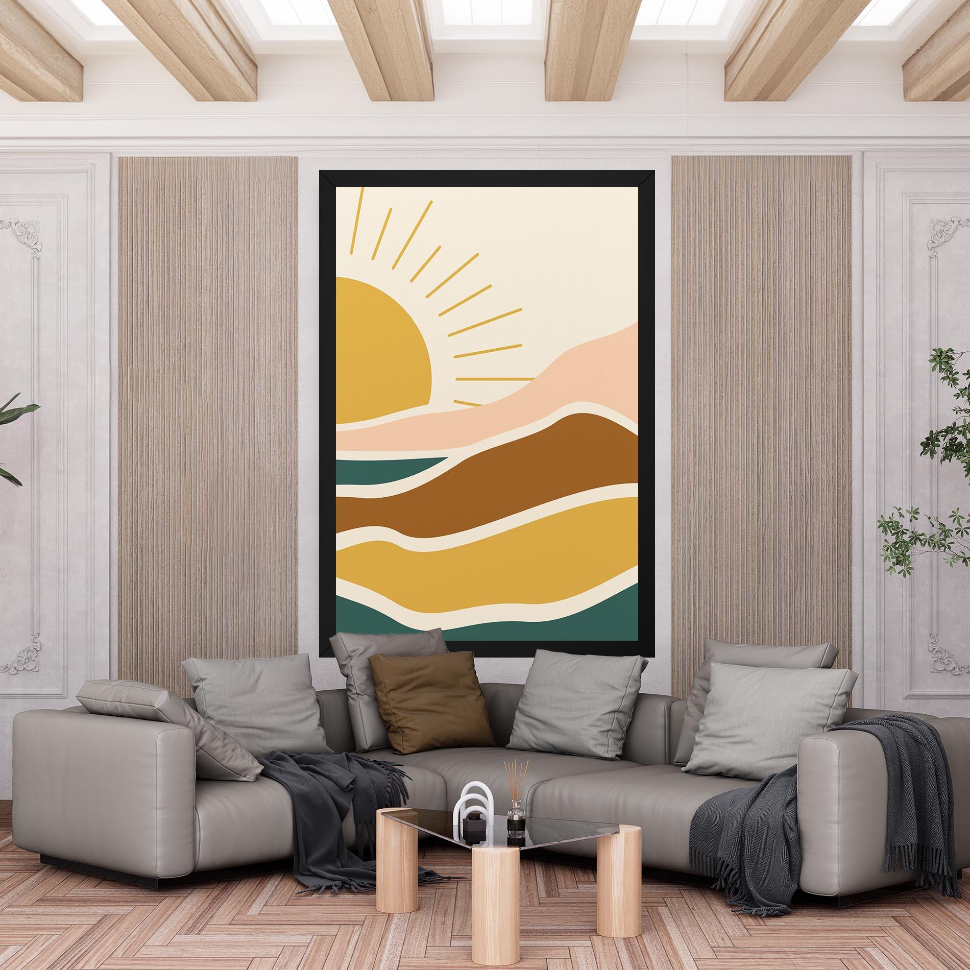 Tablou Canvas Sunset Connection 02 mockup 6