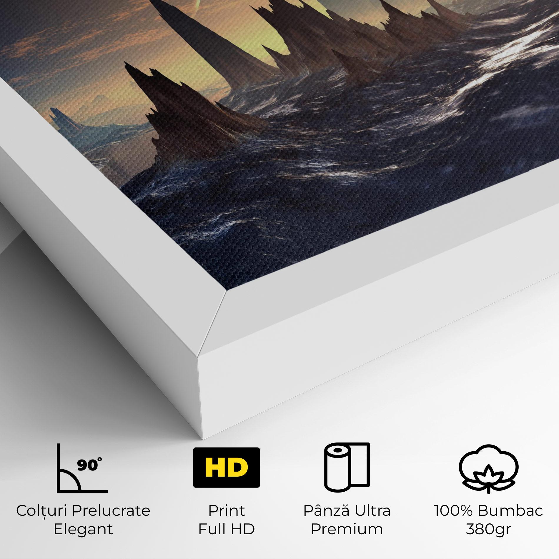 Tablou Canvas Fantasy Landscape mockup 4