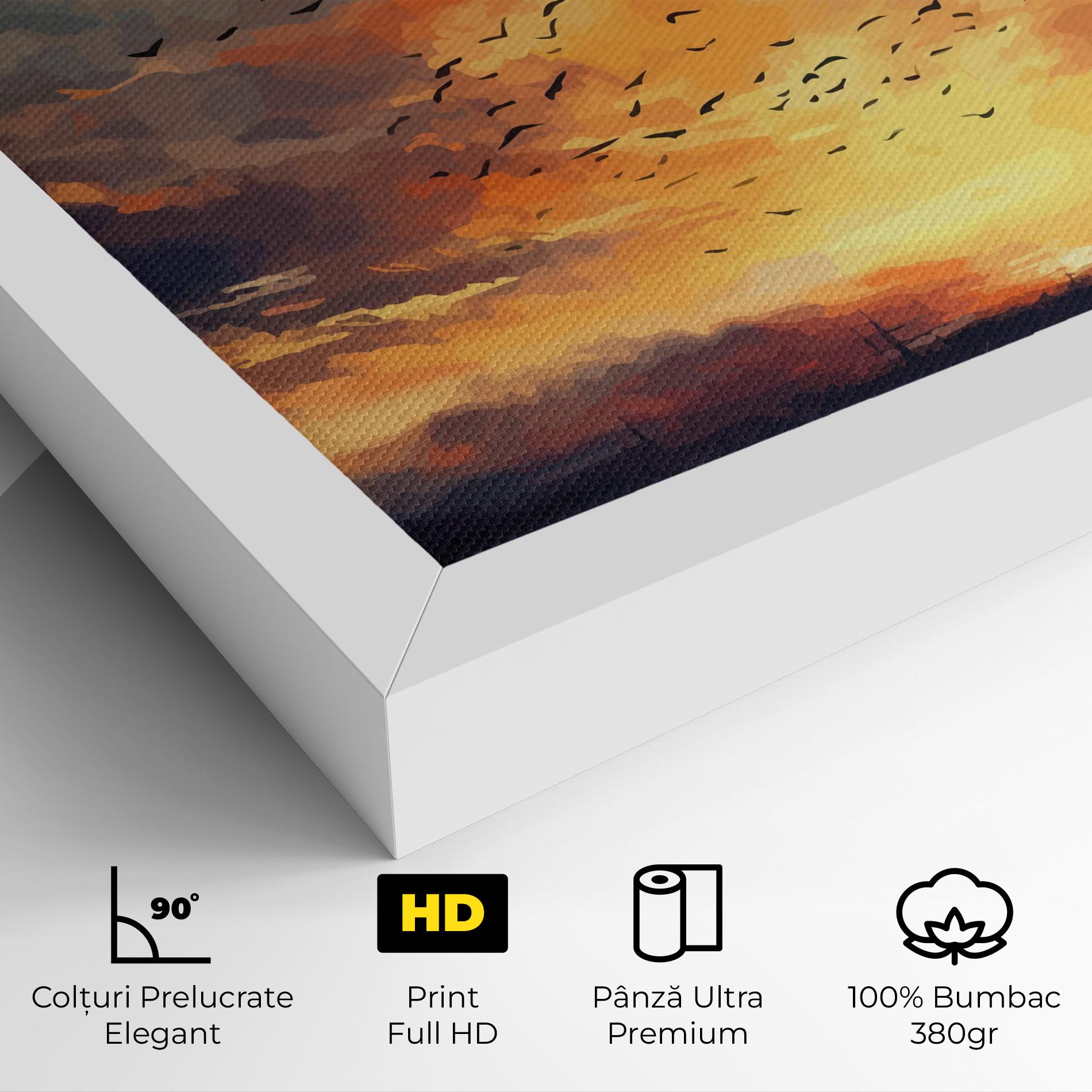 Tablou Canvas Majestic Sunset mockup 4