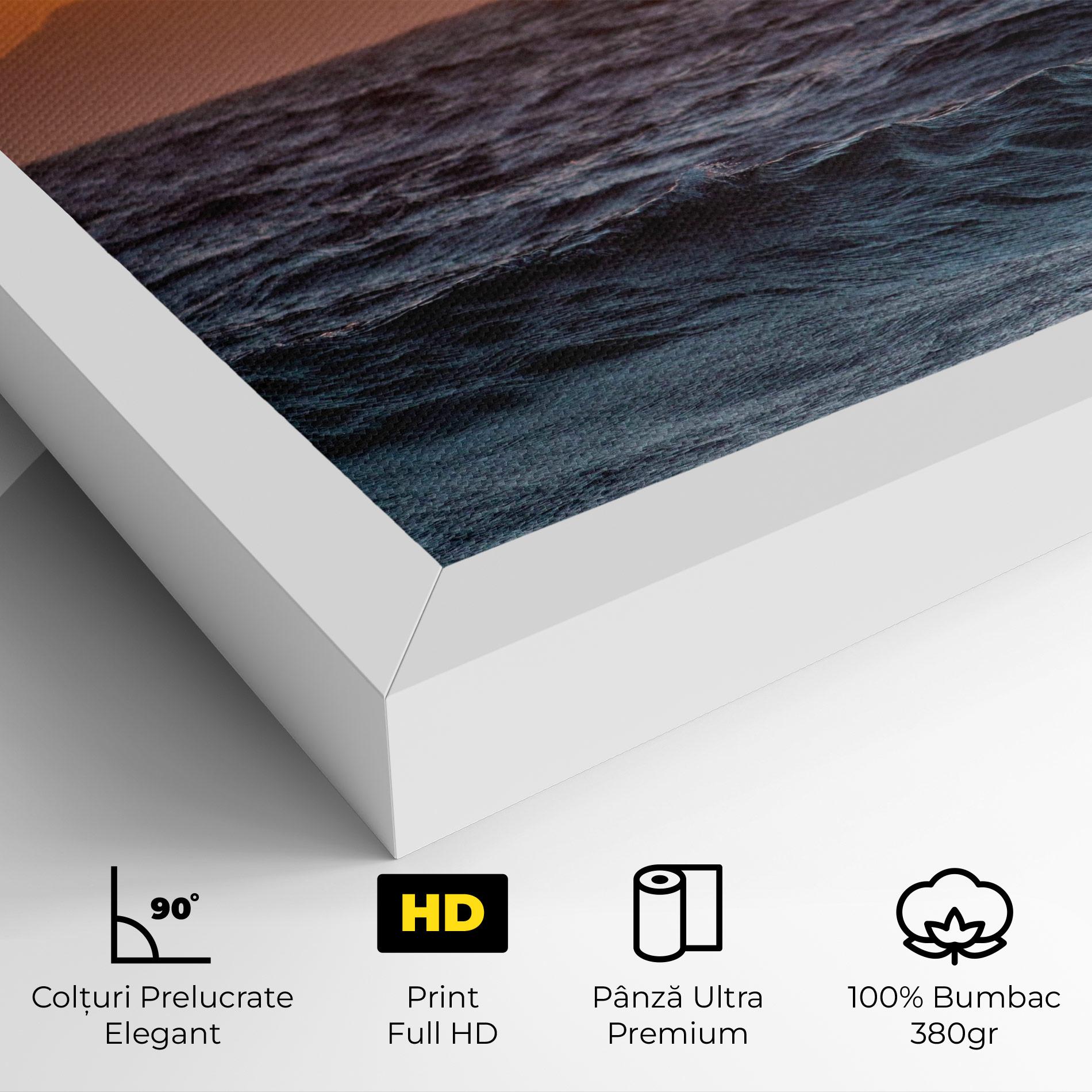 Tablou Canvas Morning Waves mockup 4