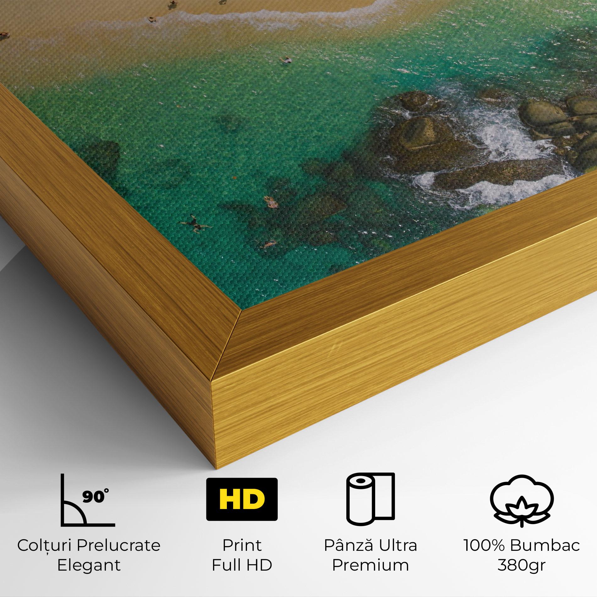 Tablou Canvas Jungle Beach mockup 4