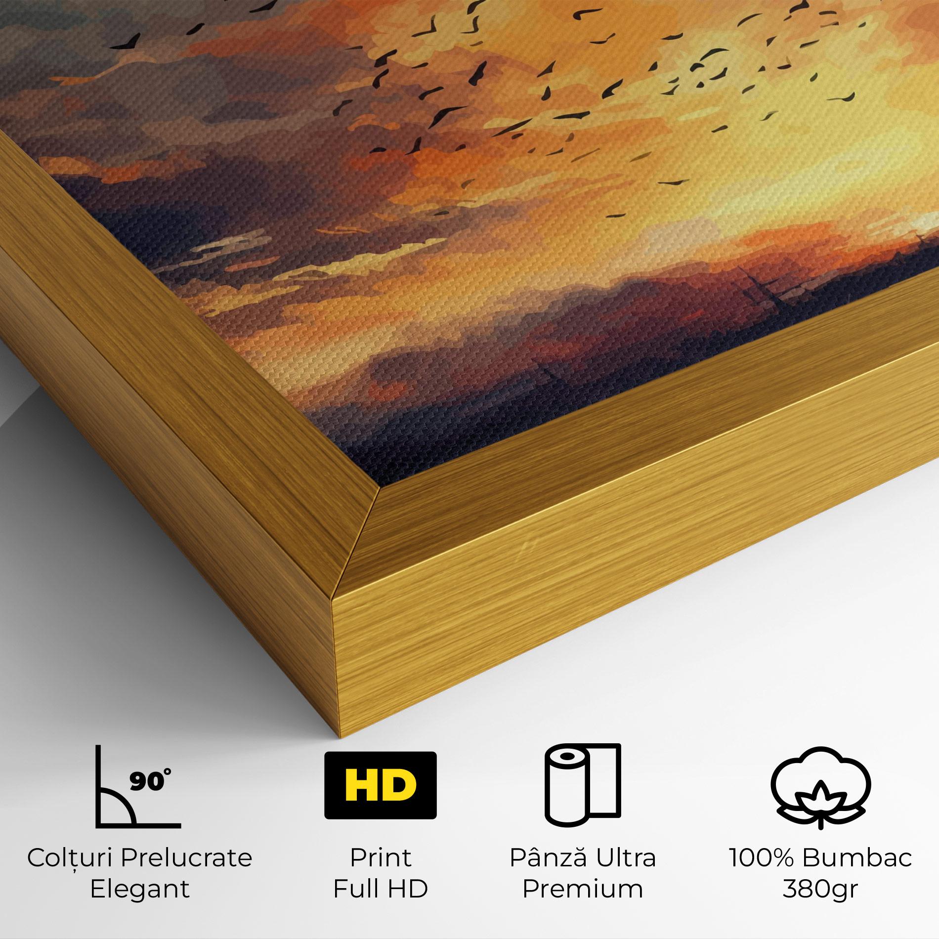 Tablou Canvas Majestic Sunset mockup 4
