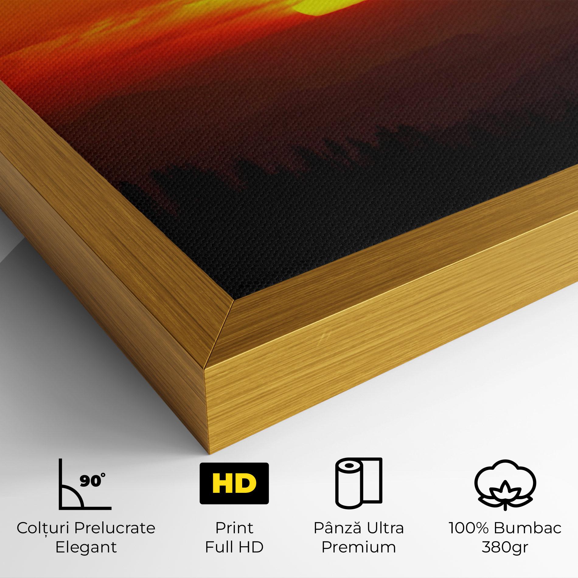 Tablou Canvas Pretty Sun View mockup 4