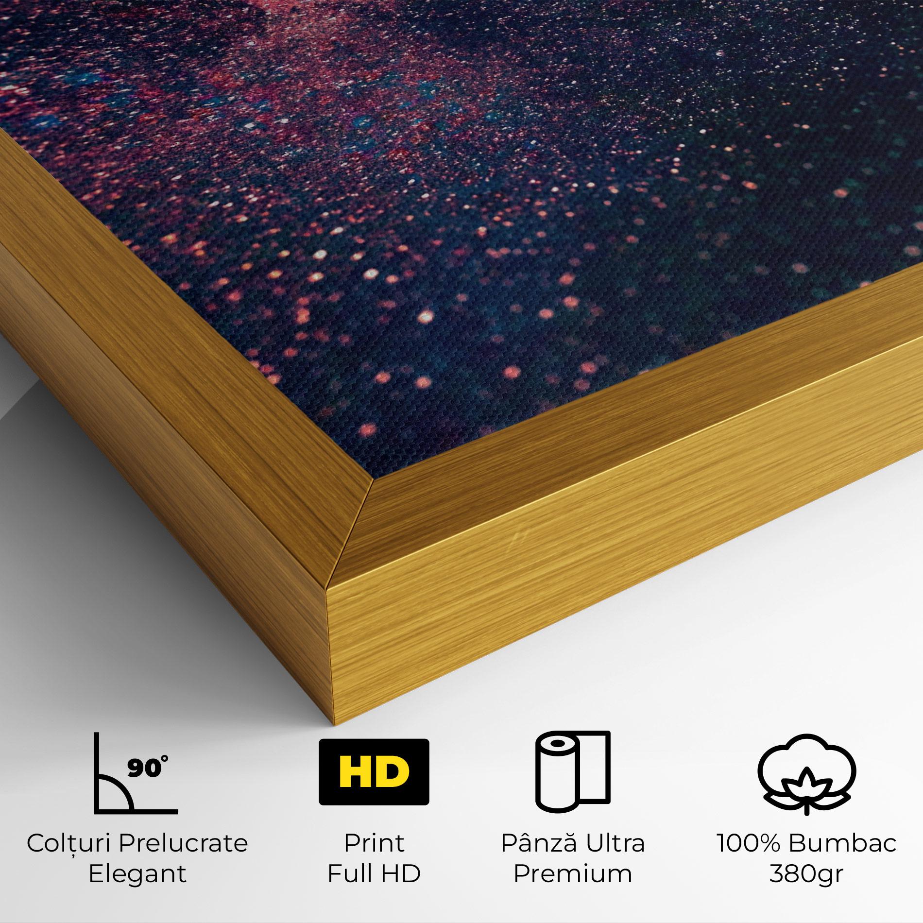 Tablou Canvas Purple Spark mockup 4