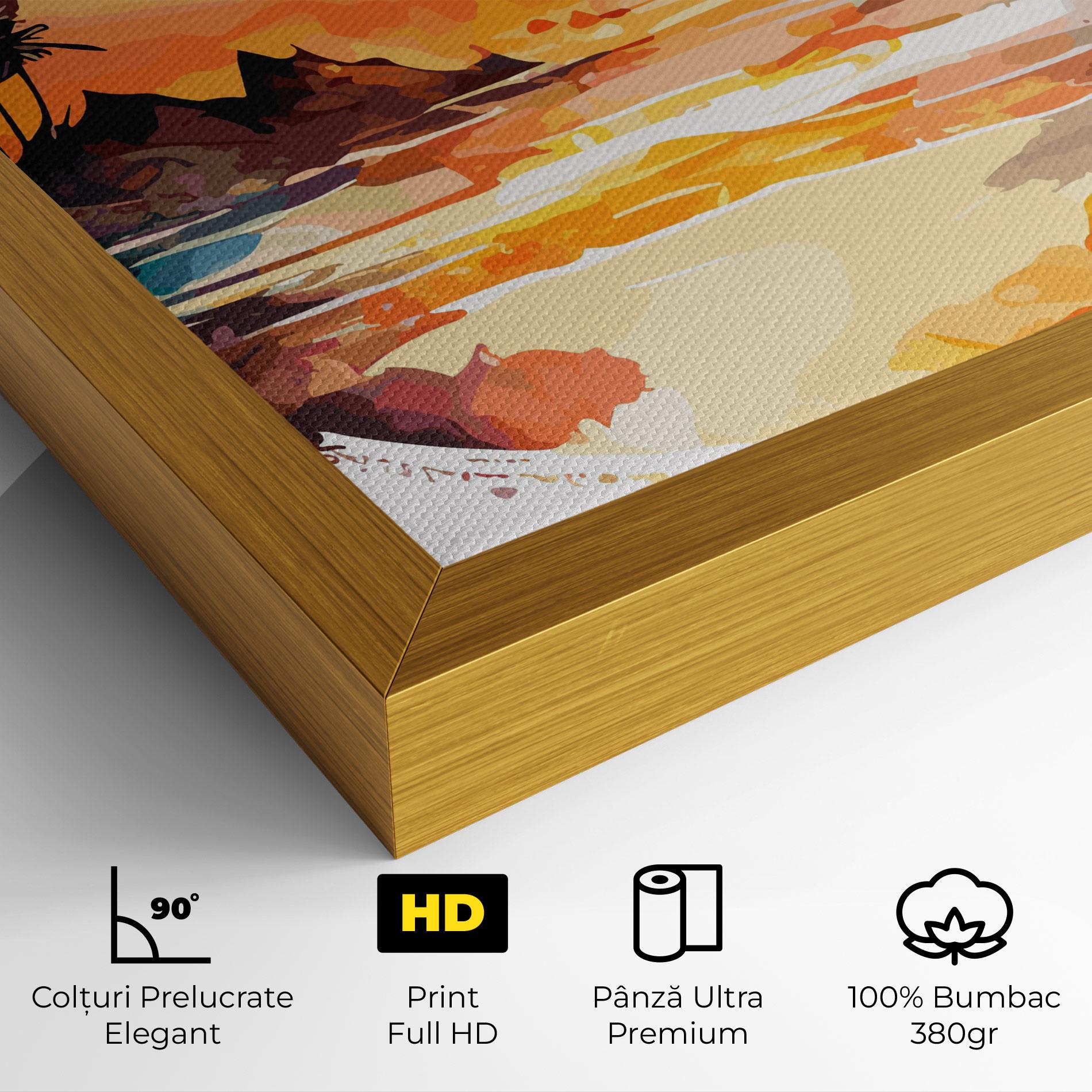 Tablou Canvas Sunrise Art mockup 4
