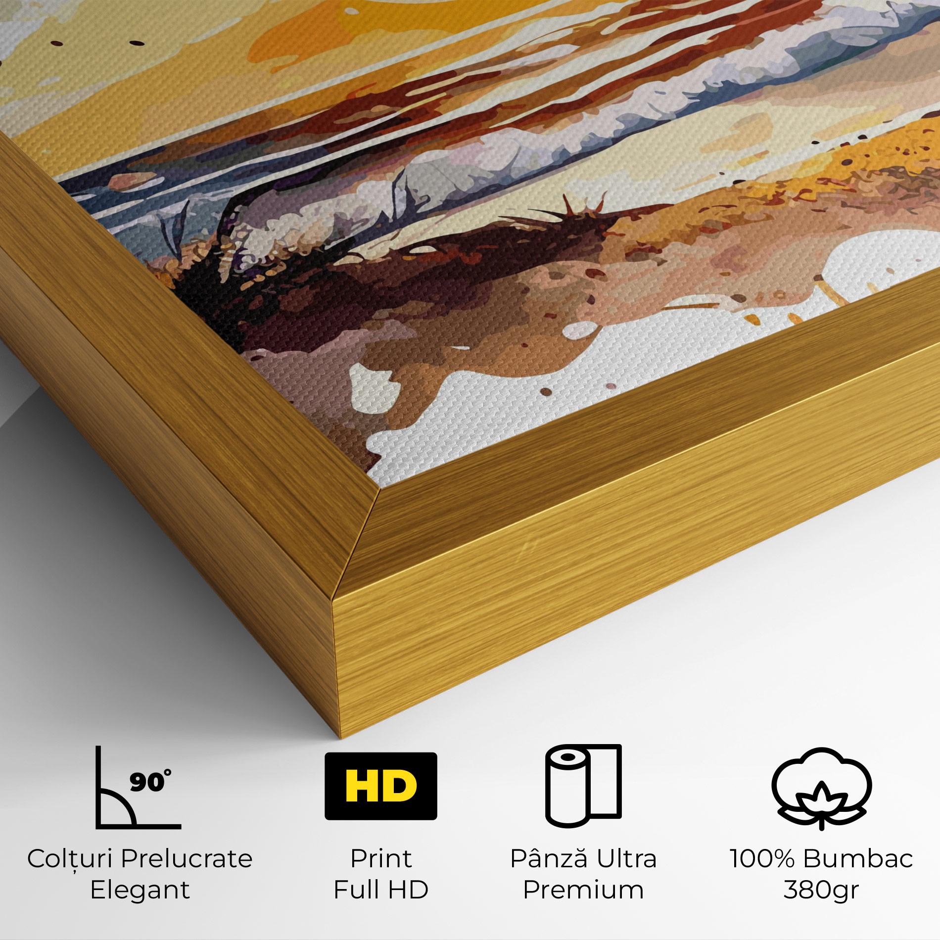 Tablou Canvas Sunset Art View mockup 4